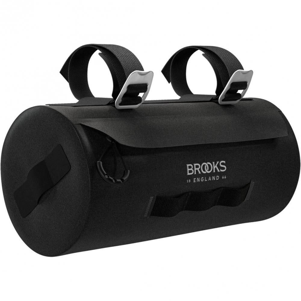 BROOKS ENGLAND Fahrradtasche BROOKS Scape Handlebar Pouch Black - wasserdichte Lenkertasche 3 Liter