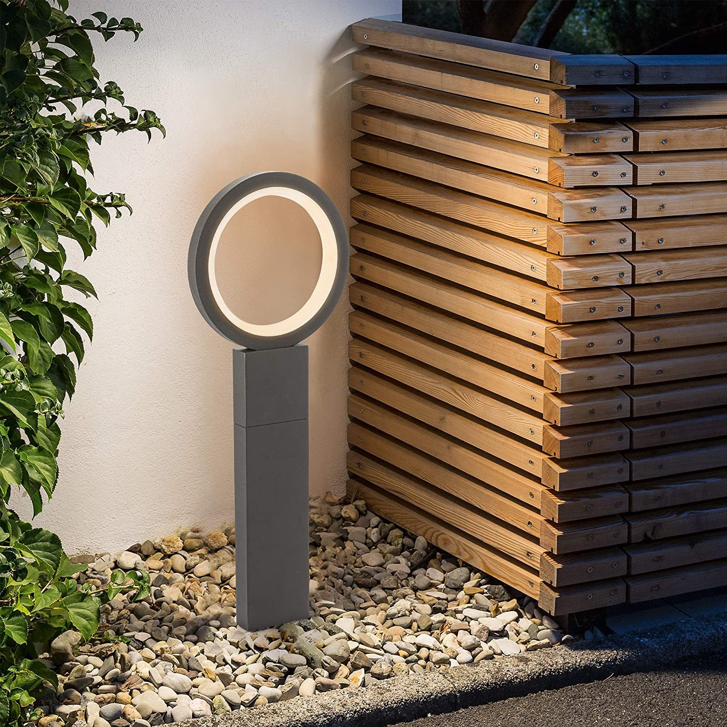 esotec LED Gartenleuchte Moderne LED Wegeleuchte, anthrazit, 11W