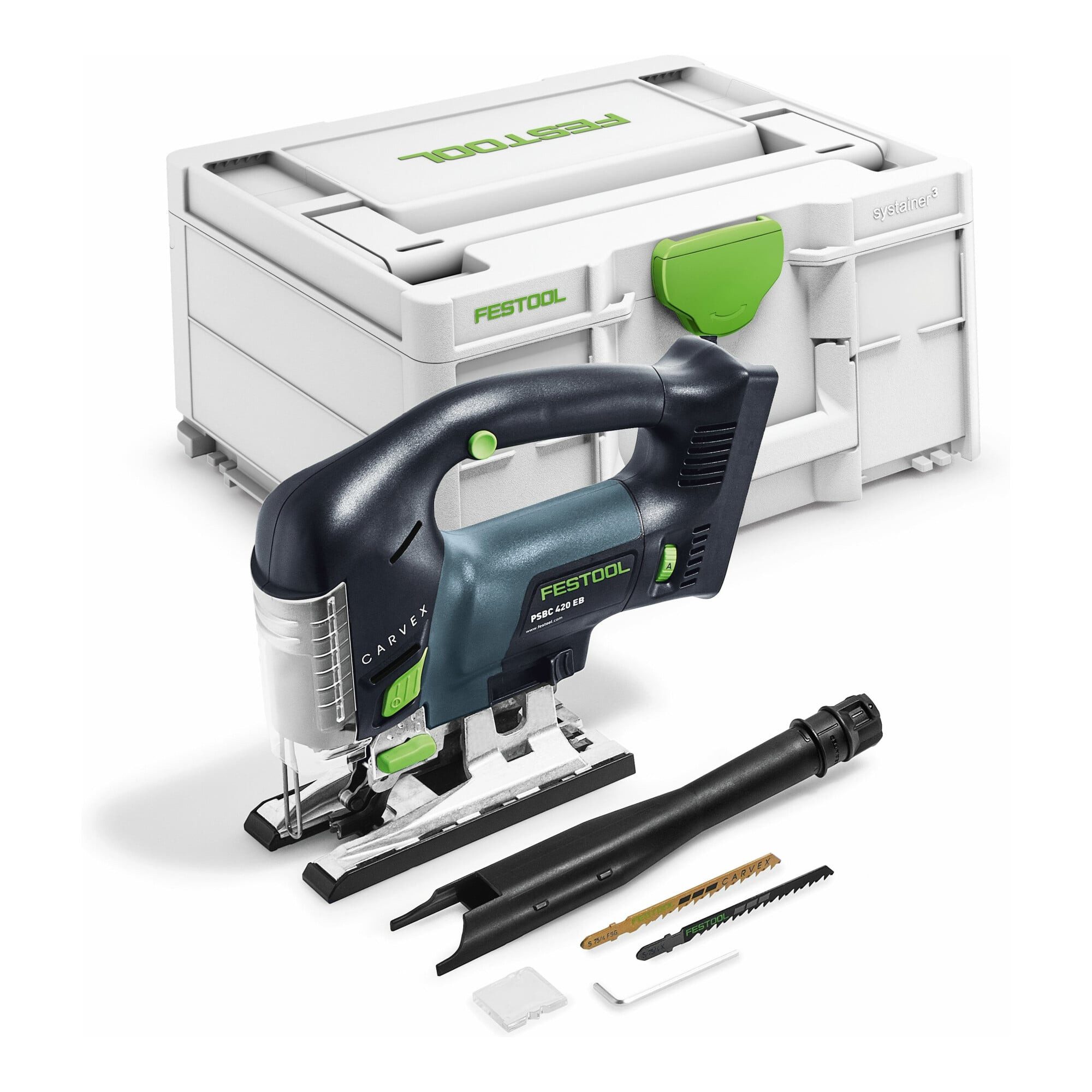FESTOOL Akku-Stichsäge Festool Akku-Pendelstichsäge PSBC 420 EB-Basic CARVEX