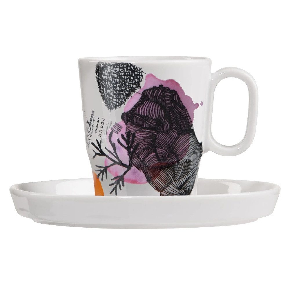 Ritzenhoff Espressotasse Ritzenhoff Genussklasse Espresso #2 L. Kühnertová H22, Porzellan