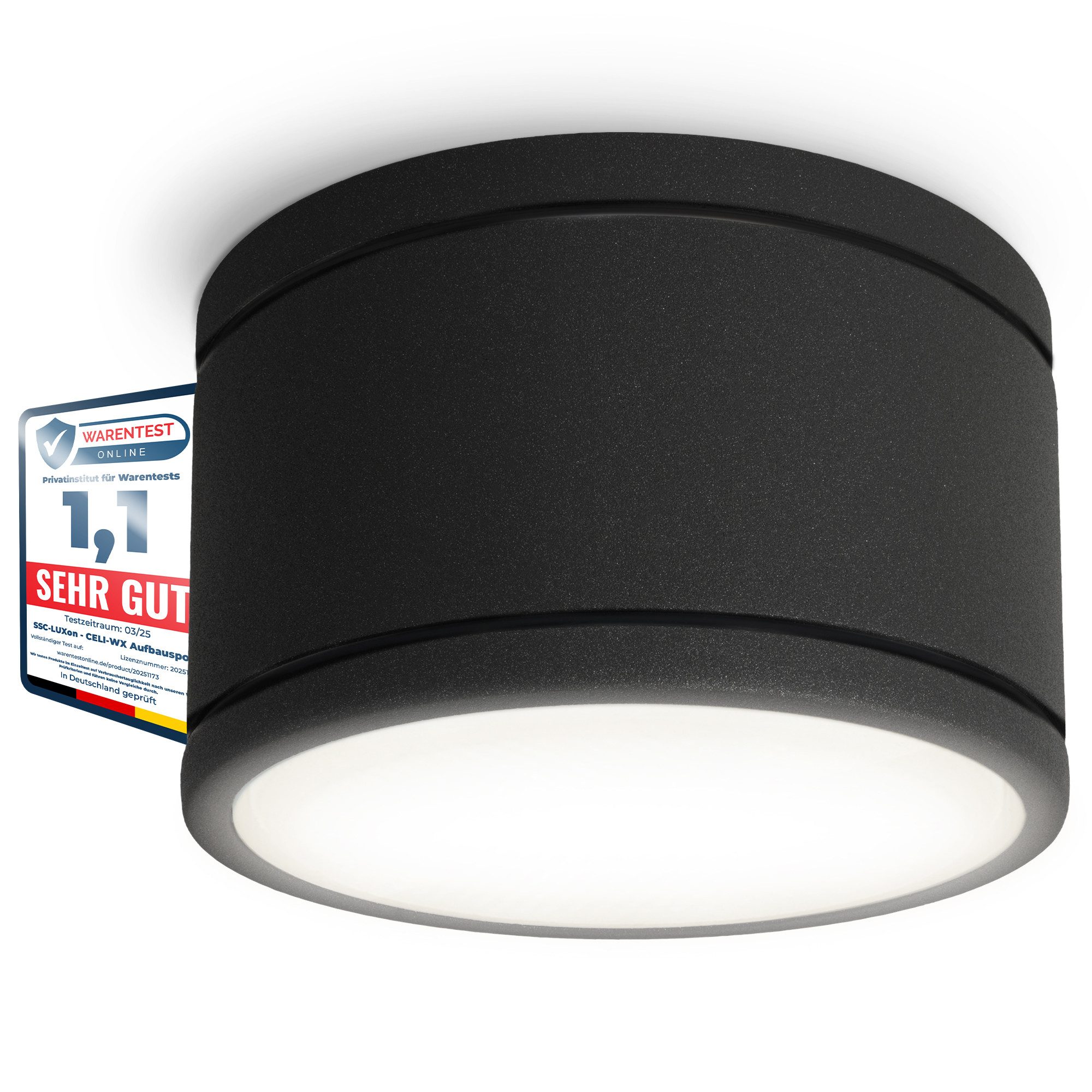 SSC-LUXon LED Außen-Deckenleuchte CELI-WX Bad Aufbauspot günstig online kaufen