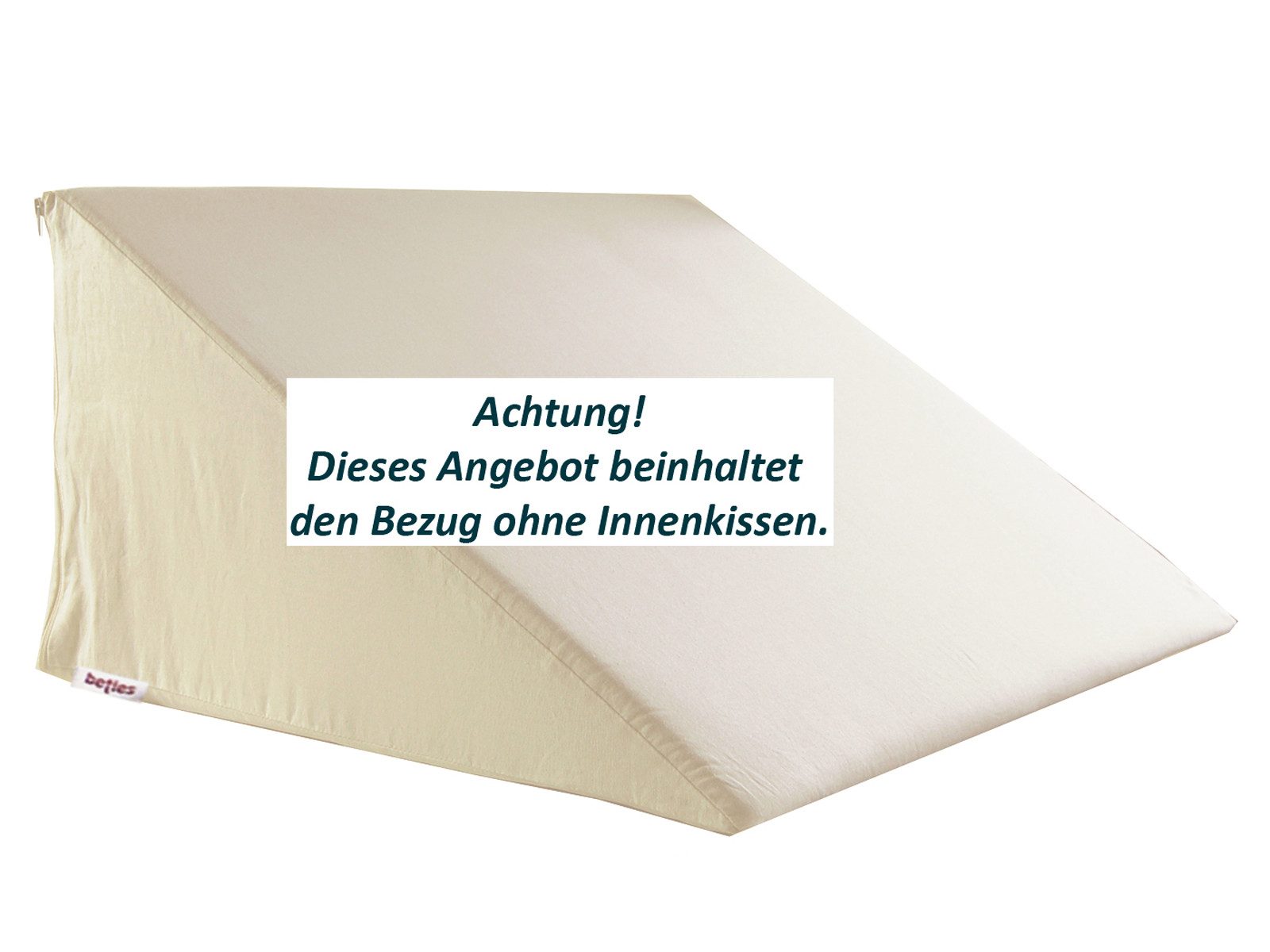 beties Kissenbezug Basic, (1 Stück), Keilkissenbezug günstig online kaufen