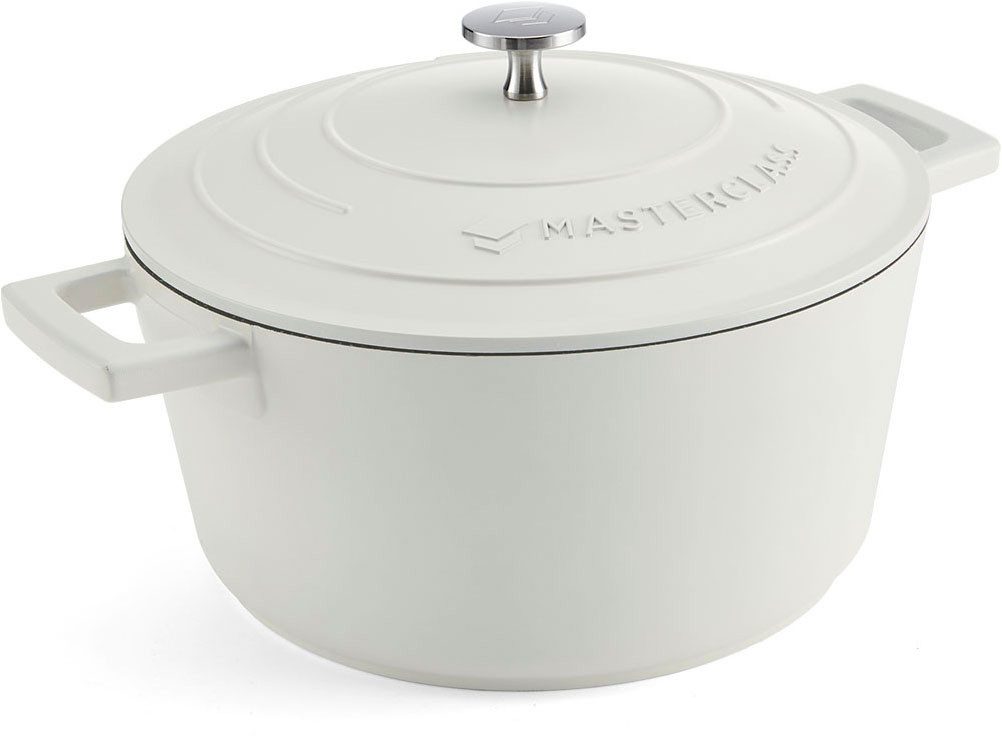 MasterClass Kasserolle MasterClass, Aluminiumguss, 4 Liter, rund, ultraleicht, kratzfeste Antihaftbeschichtung, Induktion