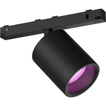 Philips Hue LED Deckenleuchte Bluetooth White & Color Ambiance Schienensystem Perifo Spot in Schwarz, keine Angabe, Leuchtmittel enthalten: Ja, fest verbaut, LED, warmweiss, Deckenlampe, Deckenbeleuchtung, Deckenlicht