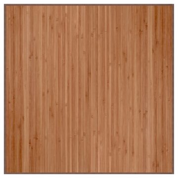Teppich Teppich Quadratisch Natur 100x100 cm Bambus, vidaXL, Quadrat
