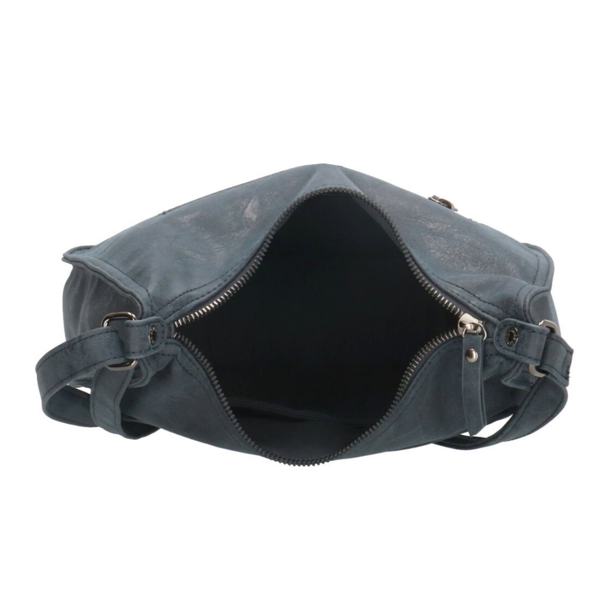 Christian Wippermann Umhängetasche Damen Tasche Schultertasche Umhängetasche Crossover Bag (1 tlg), Leder Optik Handtasche