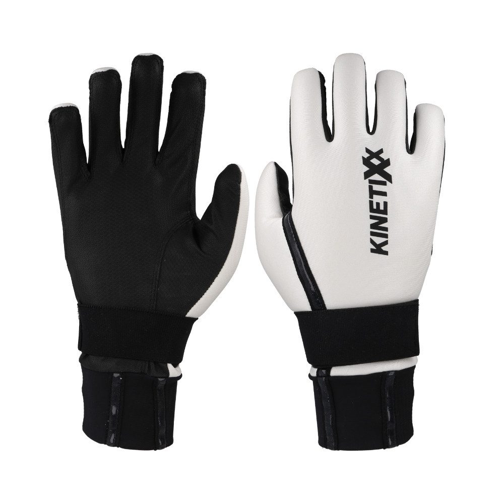 Kinetixx Skihandschuhe Dragona Skisprung-Handschuhe Weiß – Leicht & Rutschfest (Im Weiß) Grip, Atmungsaktiv