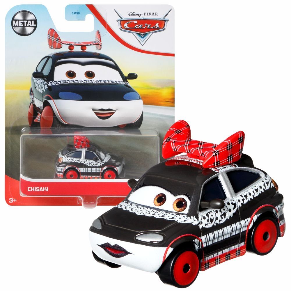 Disney Cars Spielzeug-Rennwagen Auswahl Fahrzeuge Modelle Disney Cars 3 Cast 1:55 Autos Mattel Chisaki