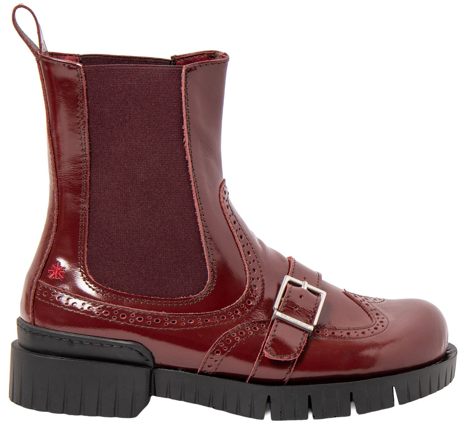 Art 1848 Oxford Burdeos Stiefelette