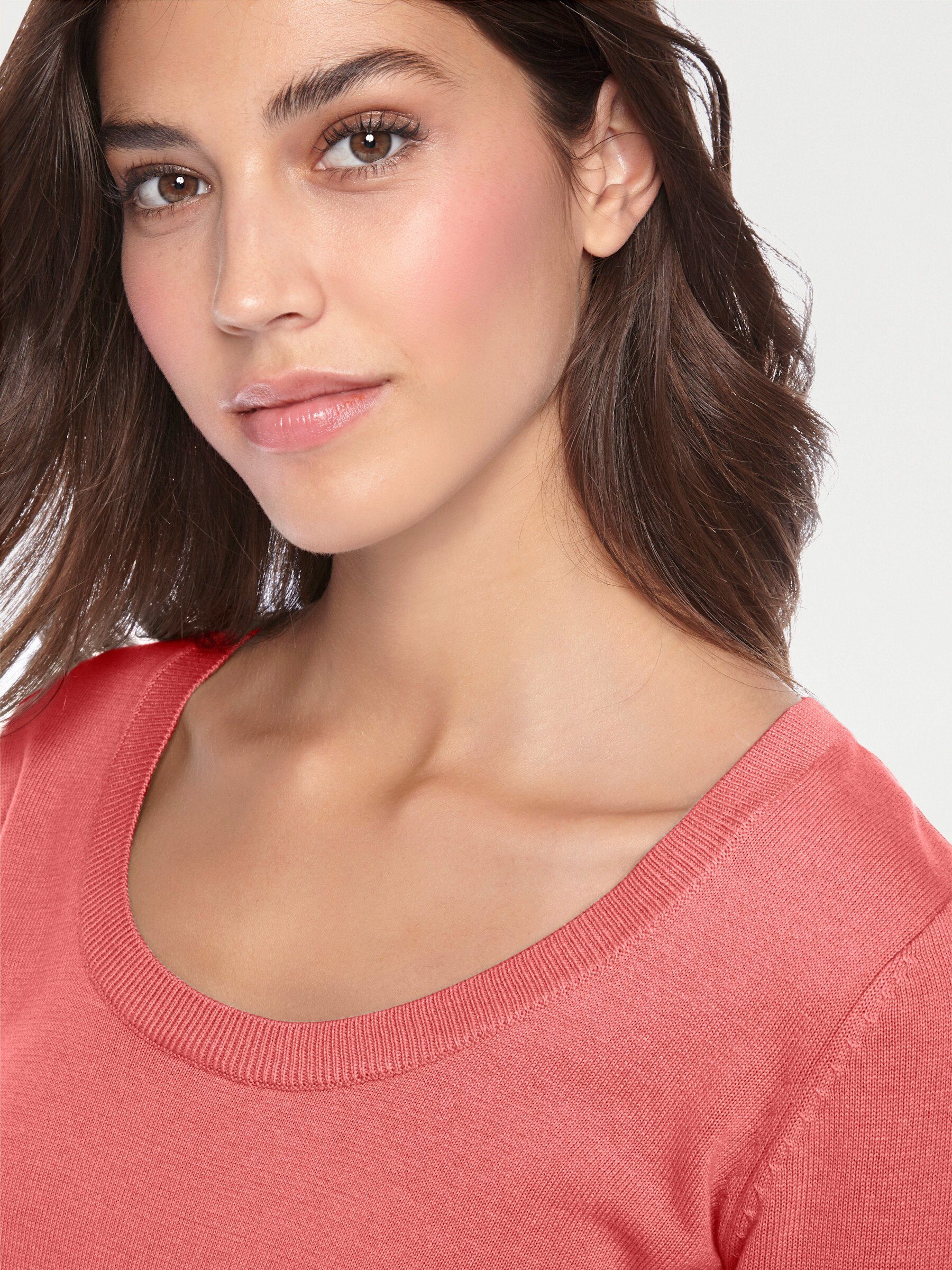 heine Strickpullover Rundhalspullover .