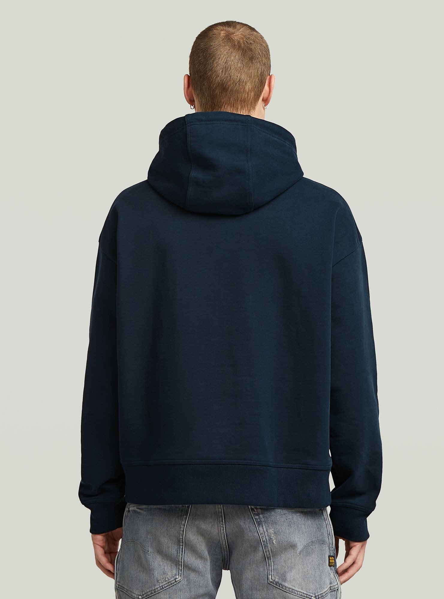 G-STAR Longpullover A Line Loose Hoodie Sweatshirt