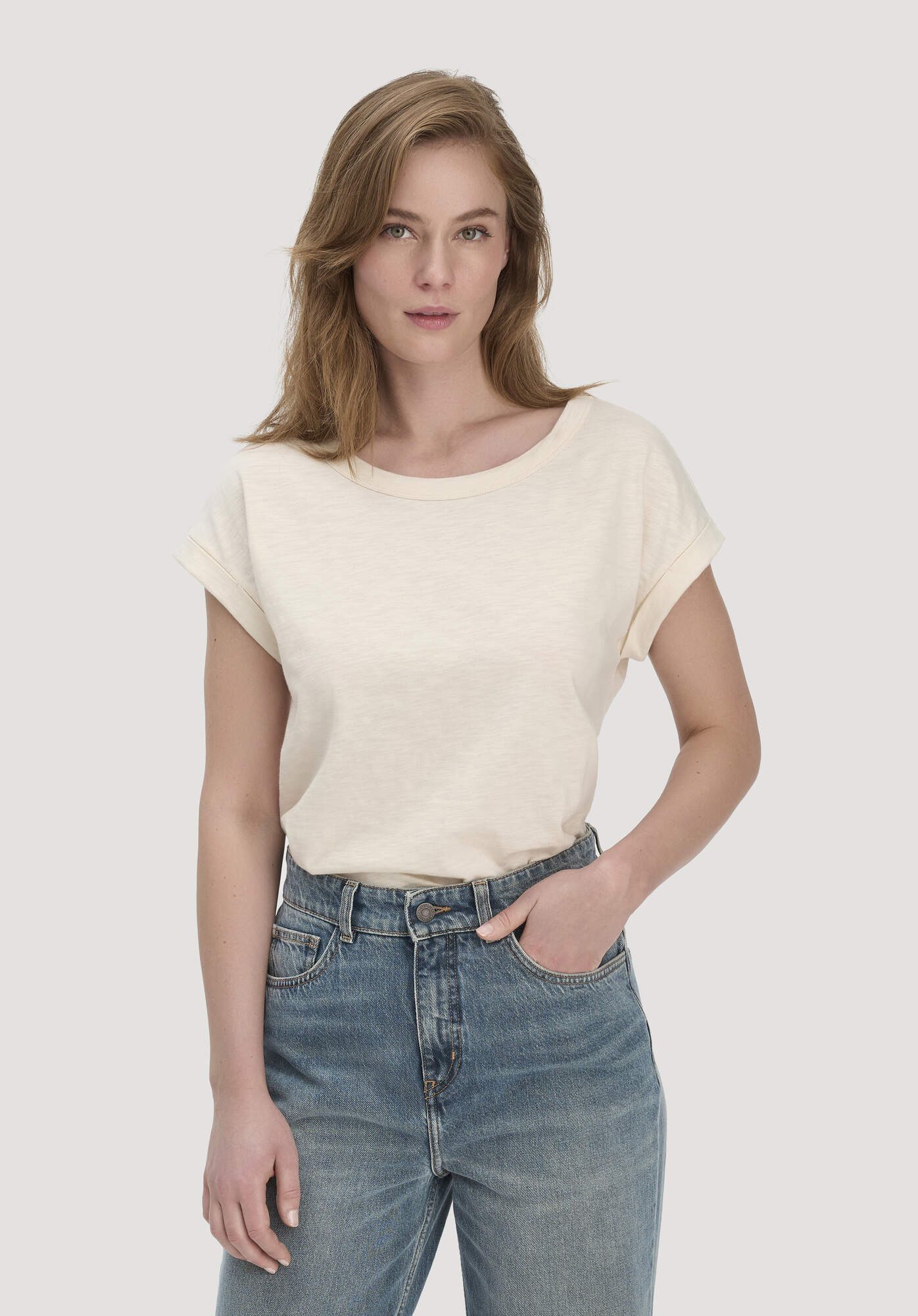 Hessnatur T-Shirt aus reiner Bio-Baumwolle (1-tlg)