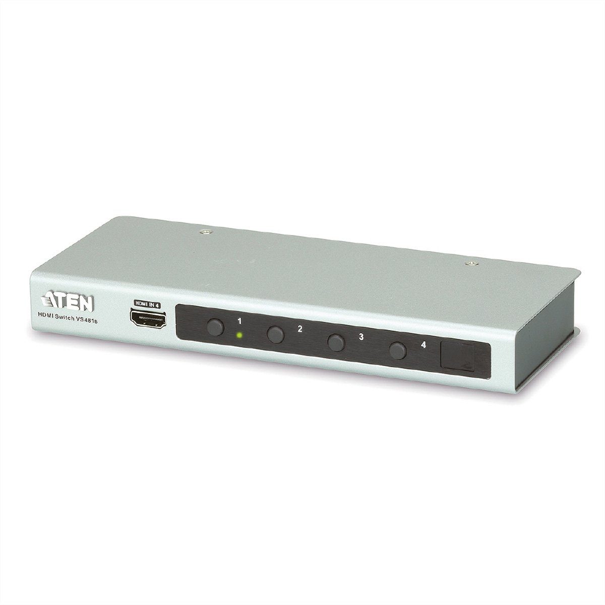 Aten VS481B HDMI Switch Audio- 4 Video-Adapter & Ports mit HD Ultra 4K
