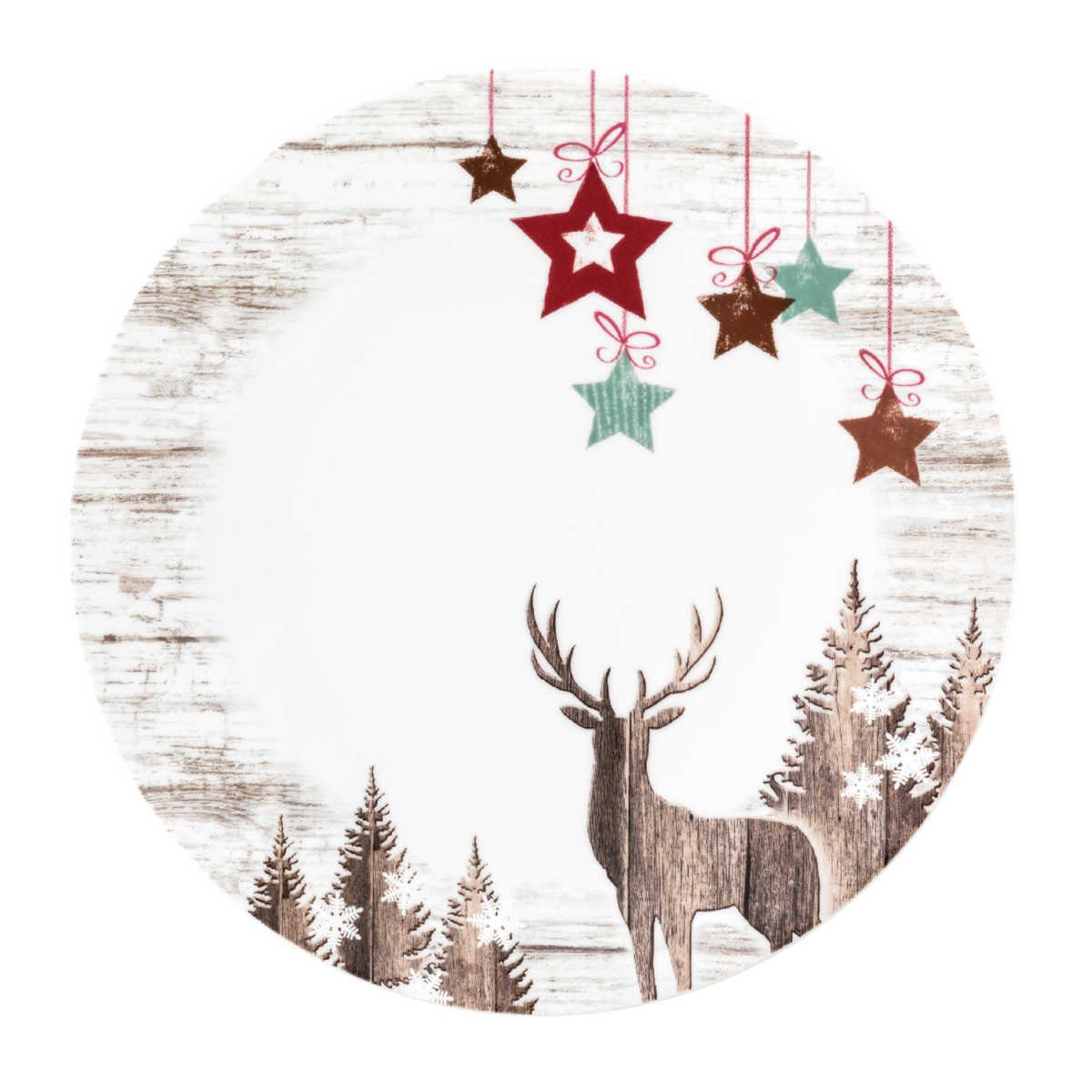 Speiseteller Life Christmas Weihnachtsgeschirr