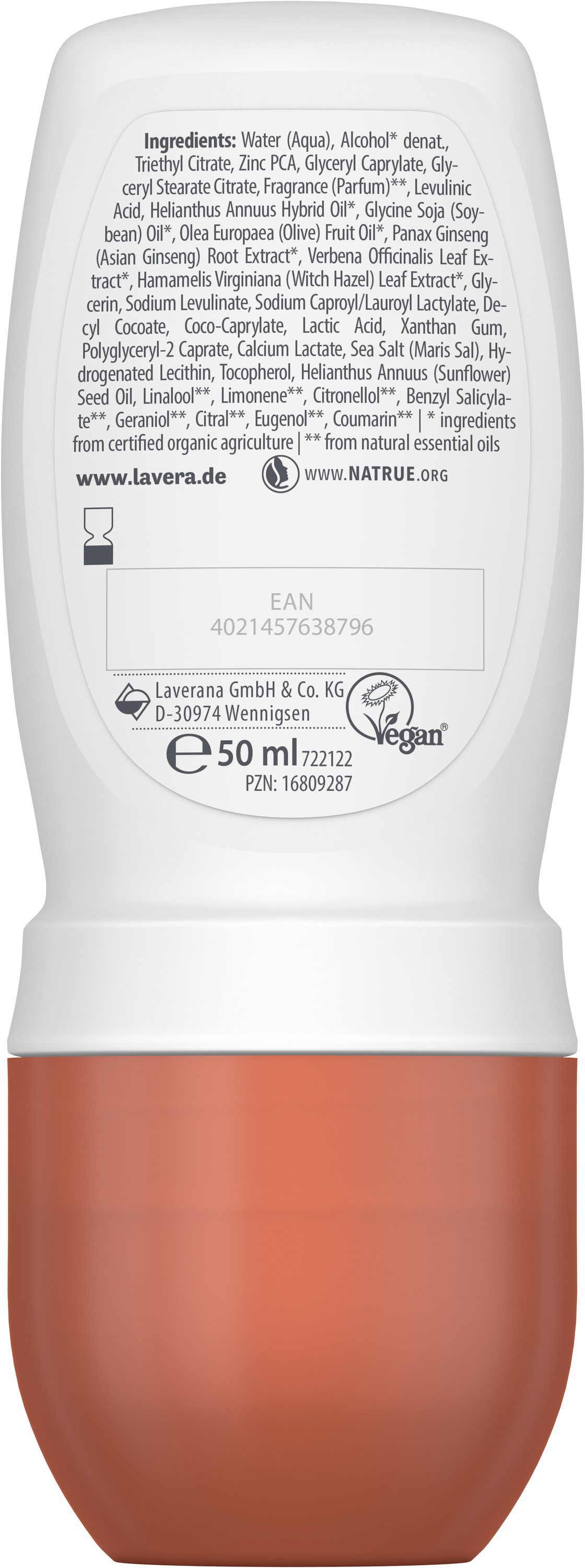 lavera Deo-Roller Deo Roll-on NATURAL & STRONG