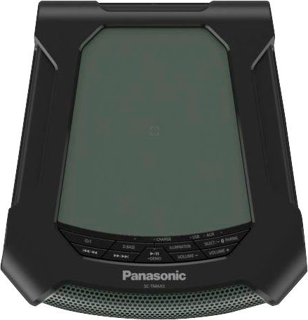 Panasonic SC-TMAX5 Stereo Bluetooth, Powerbank-Funktion) W, (150 Lichteffekte, Charging, Wireless Party-Lautsprecher