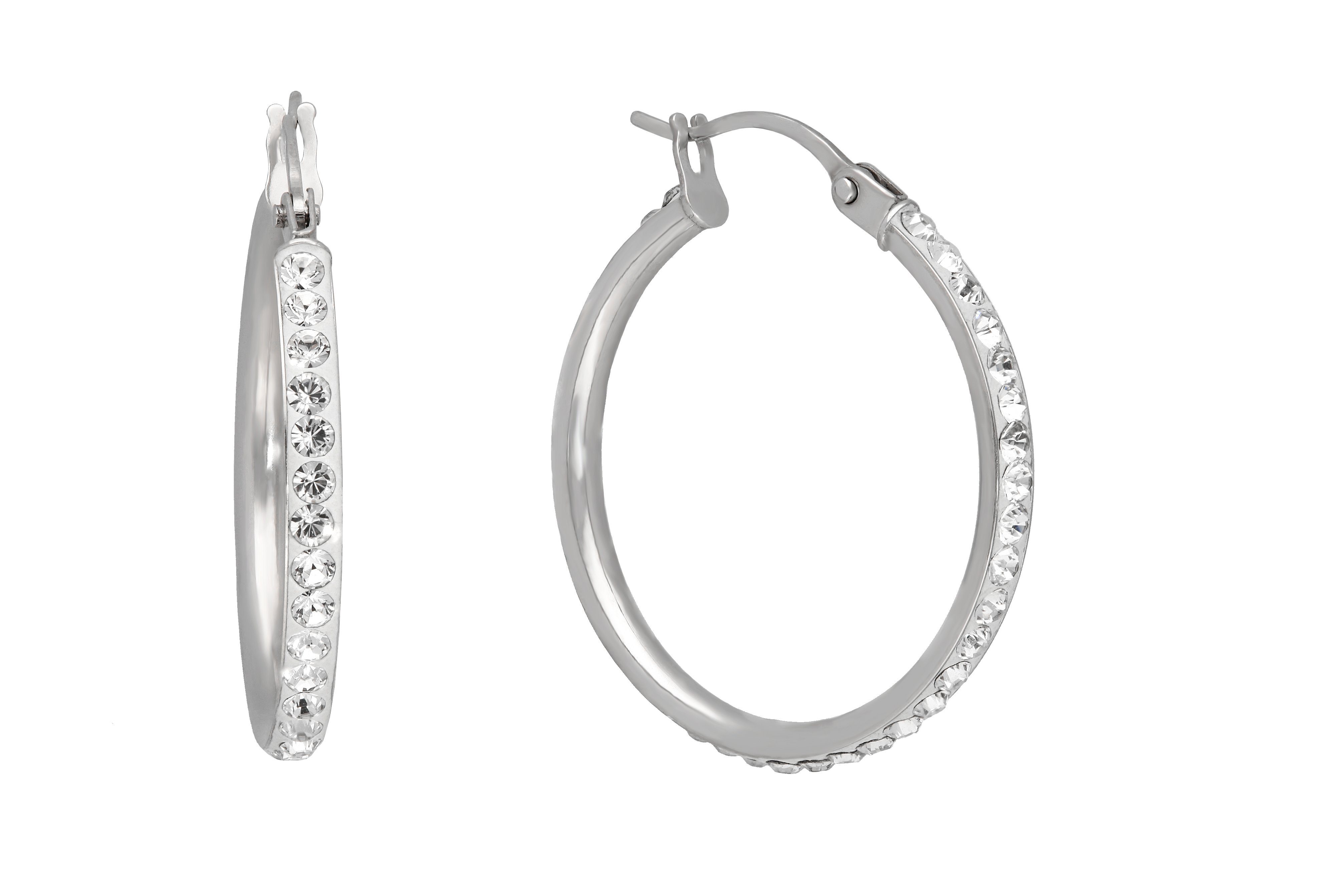 Vivance Paar Creolen Swarovski-Elements