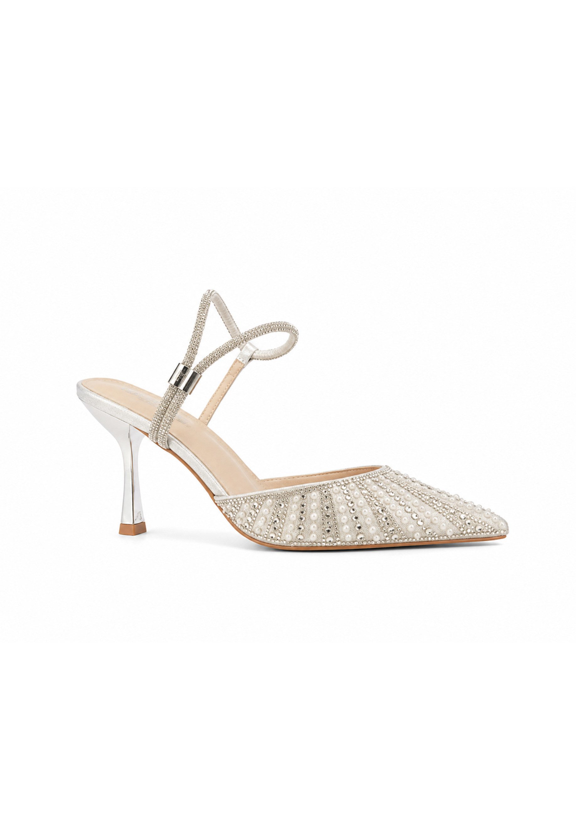 Day Vine Slingback Pumps mit Strass und Knöchelriemen High-Heel-Pumps