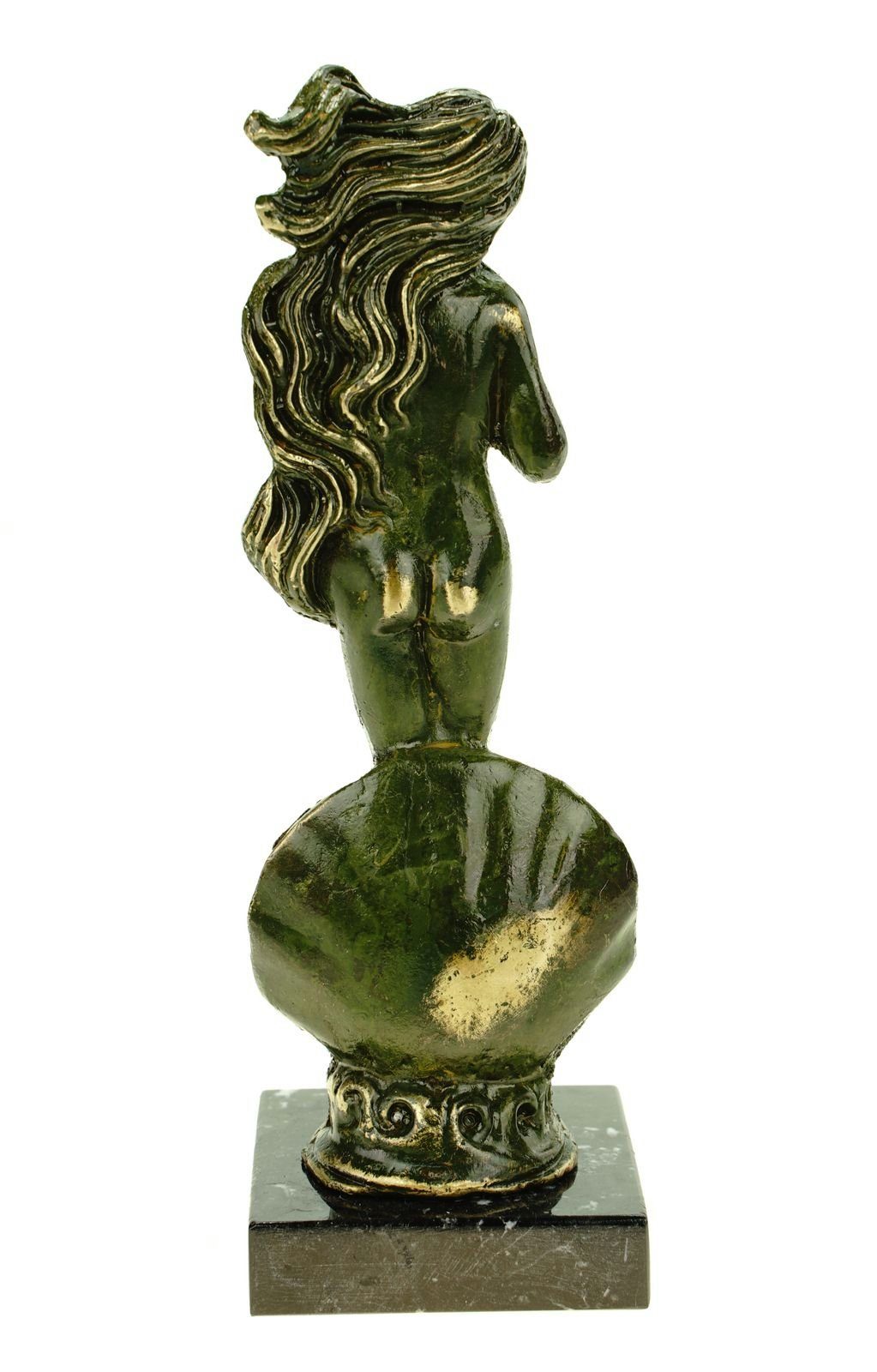 Figur 15 Metall der Dekofigur cm Liebe nach Skulptur Schatzkiste Kremers Boticcelli Aphrodite Patina Göttin