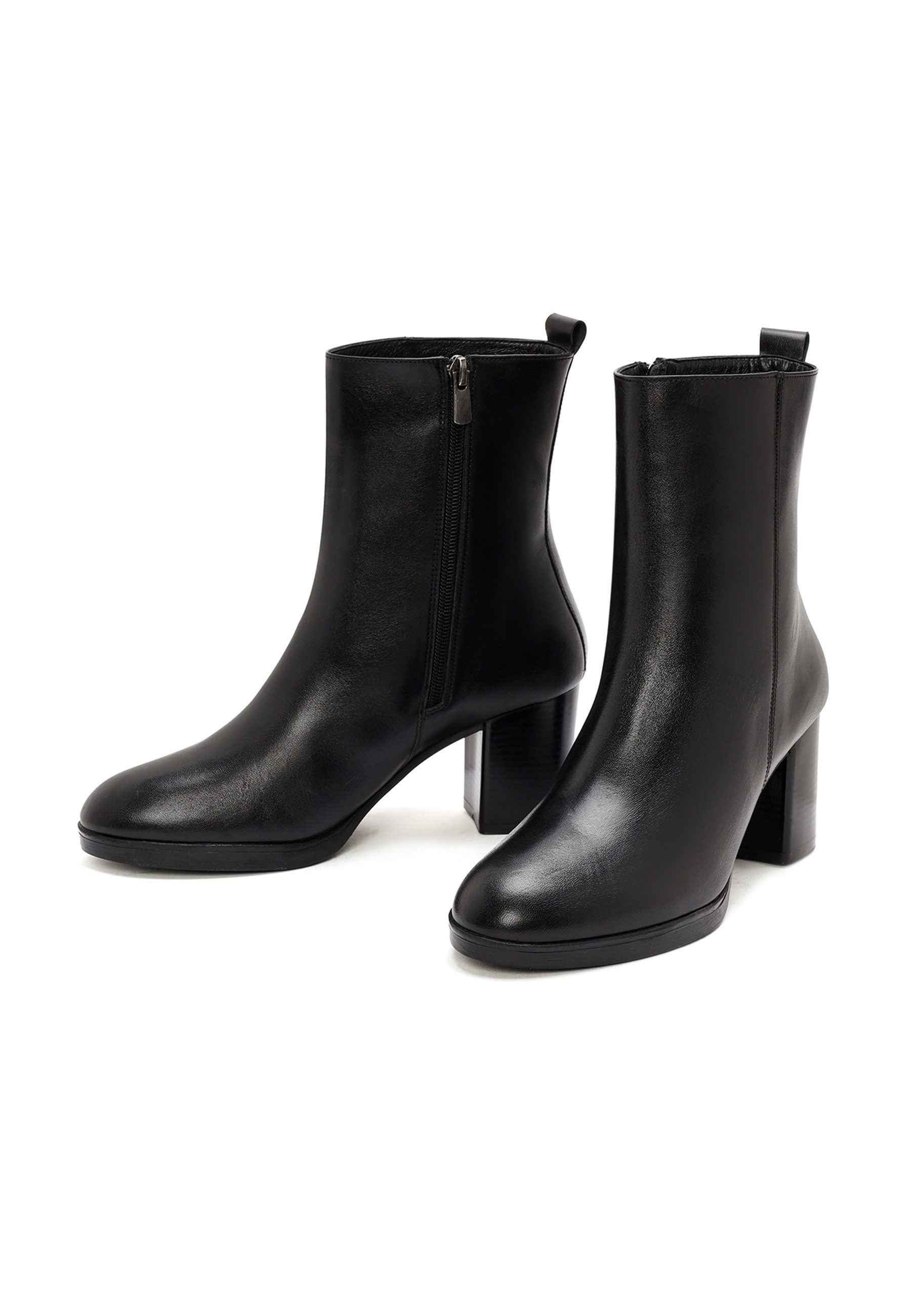 Derimod Stiefeletten Aus Echtem Leder Ankleboots