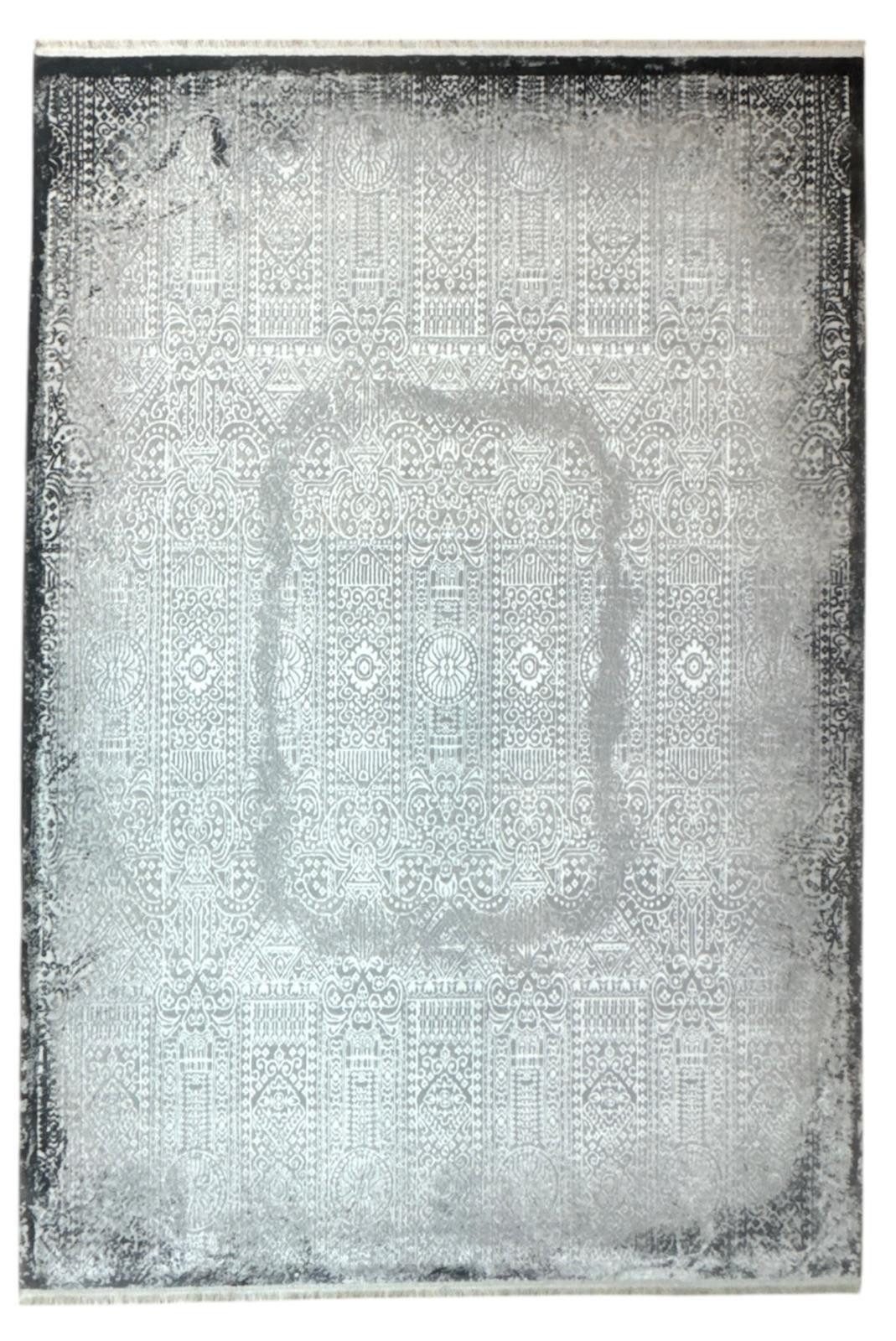 Rug Studios Teppich MODERNE WEBTEPPICH HANNA, Rechteckig, Höhe: 0 mm, modern, 155 x 230 cm, Grau