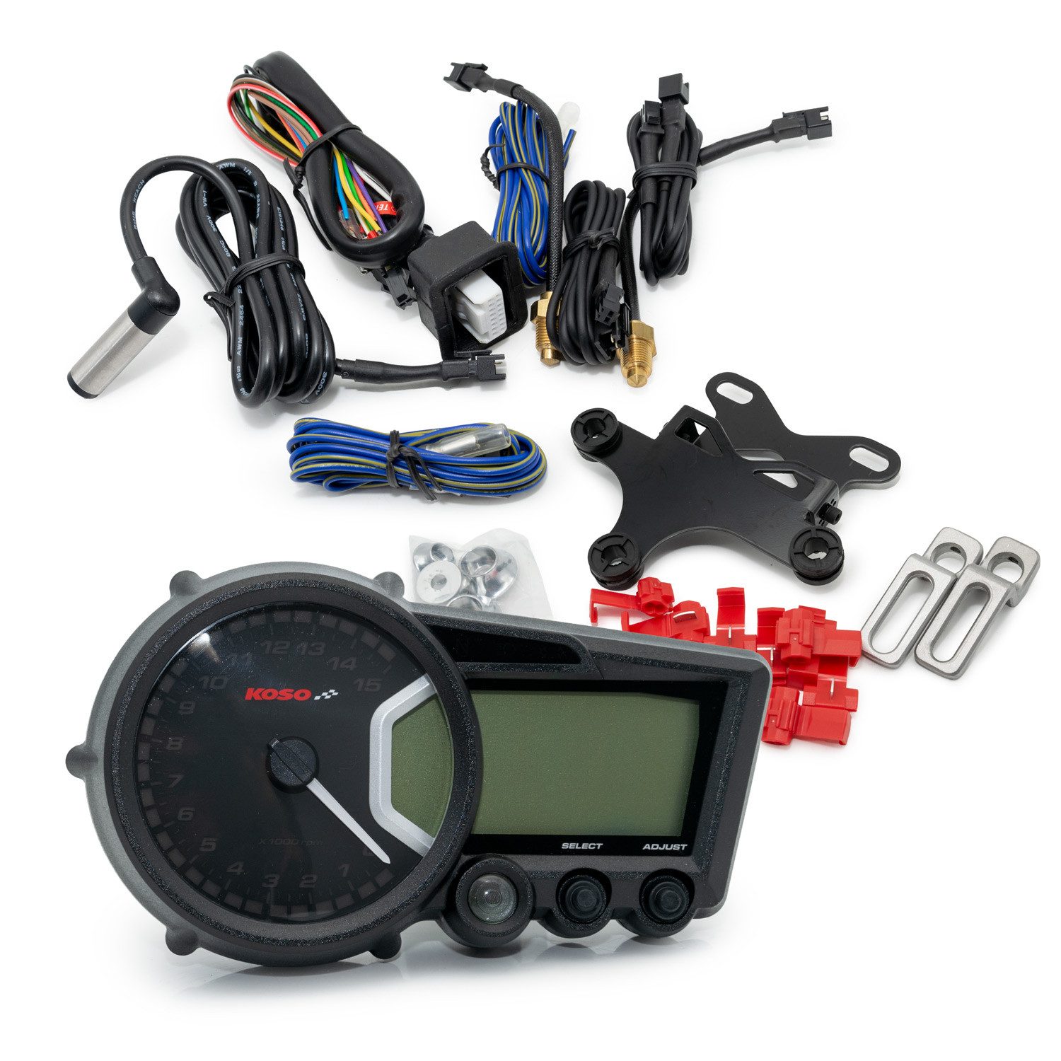 Koso Tachometer RX2 GP digital 0-360 km/h mit ABE für Peugeot Jet-Force C-Tech 50