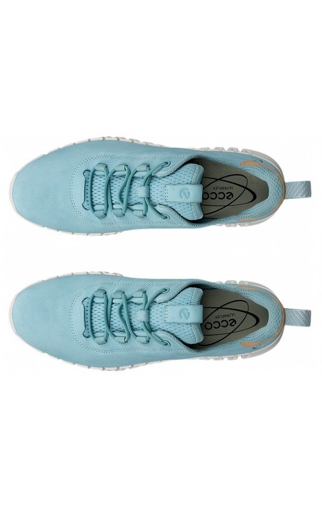 Ecco Gruuv Lea (weiches Nappaleder) blau Damen Sneaker günstig online kaufen