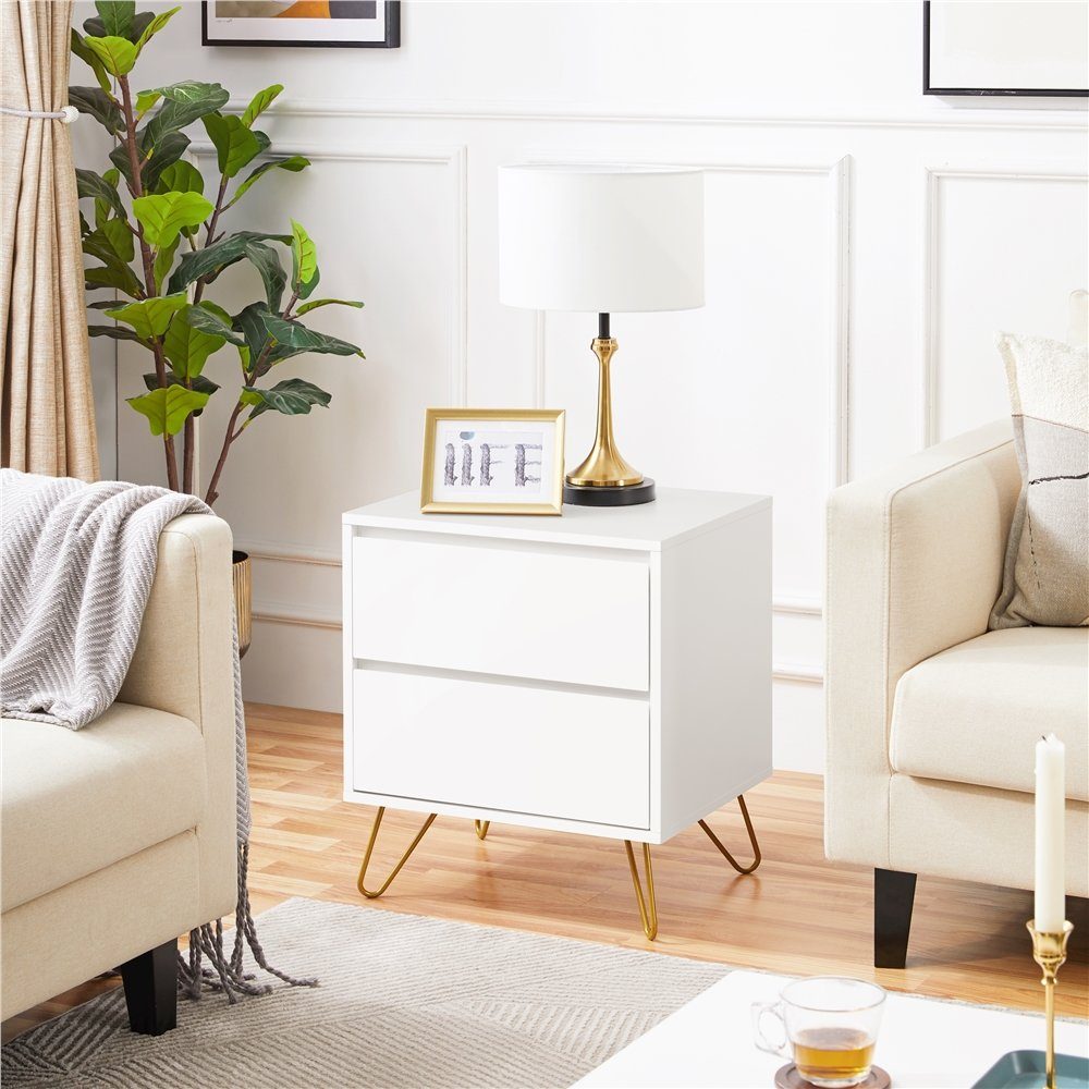 Yaheetech Nachttisch 50 × 40 × 56,5 cm (1-St), Beistelltisch Nachtkommode N günstig online kaufen