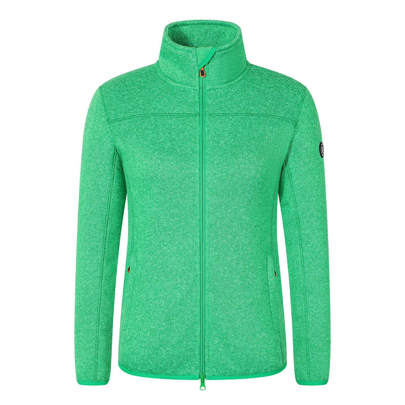 Blue Wave Fleecejacke Nissa Damen Jacke Nissa in Strickoptik mit Stehkragen und Reißverschluss – Bild 2 von 5