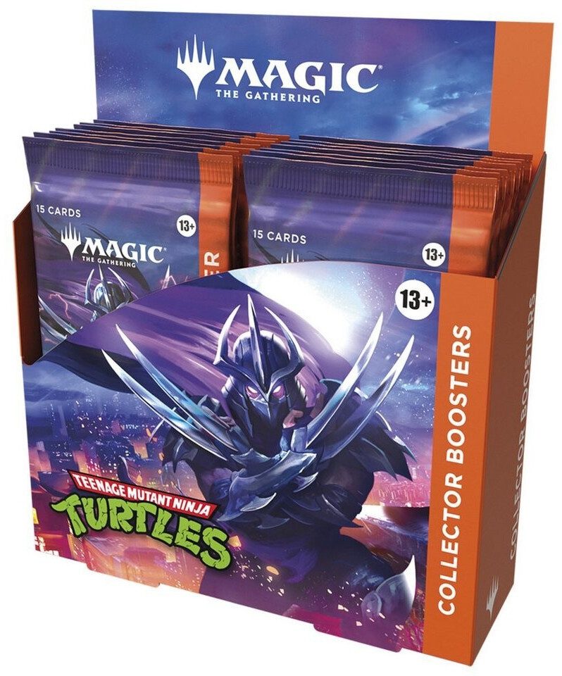 Magic the Gathering Sammelkarte Teenage Mutant Ninja Turtles Collector Booster Display Englisch, Includes 12 Collector Booster Packs