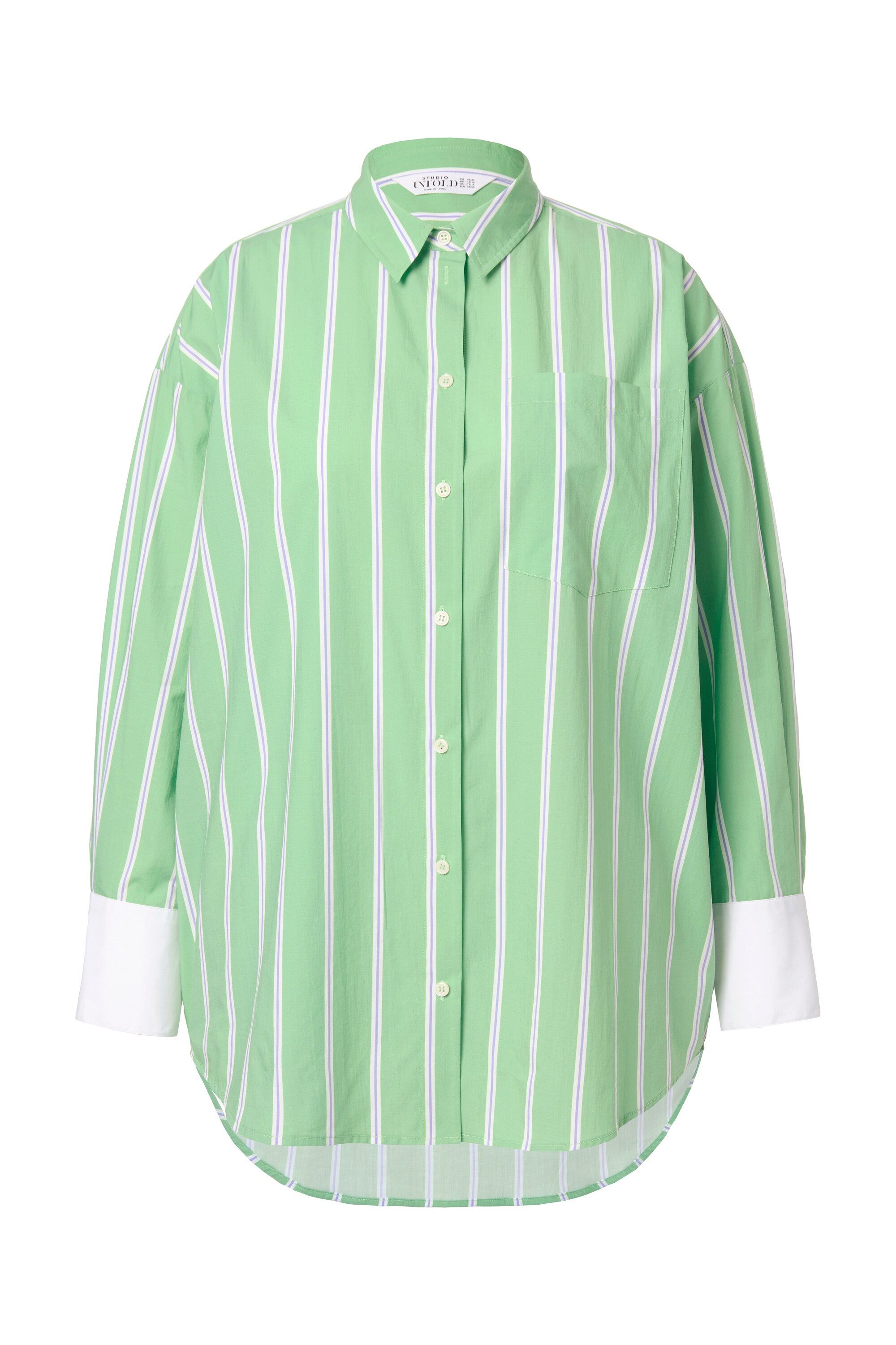 Studio Untold Hemdbluse Hemdbluse oversized Streifen günstig online kaufen