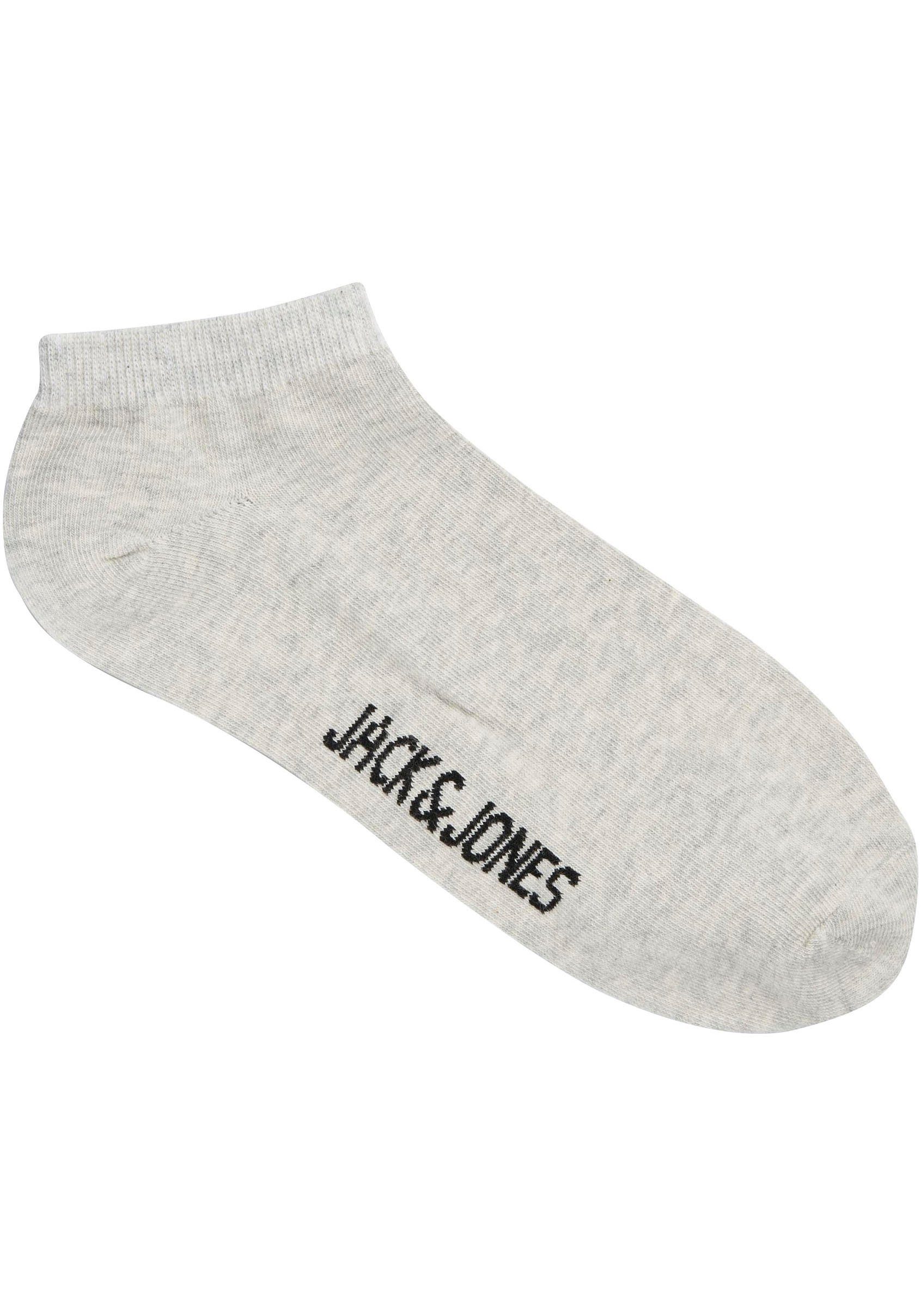 PACK Light Grey 5-Paar) Jones & SOCKS Melange (Packung, NOOS JACDONGO 5 Kurzsocken Jack