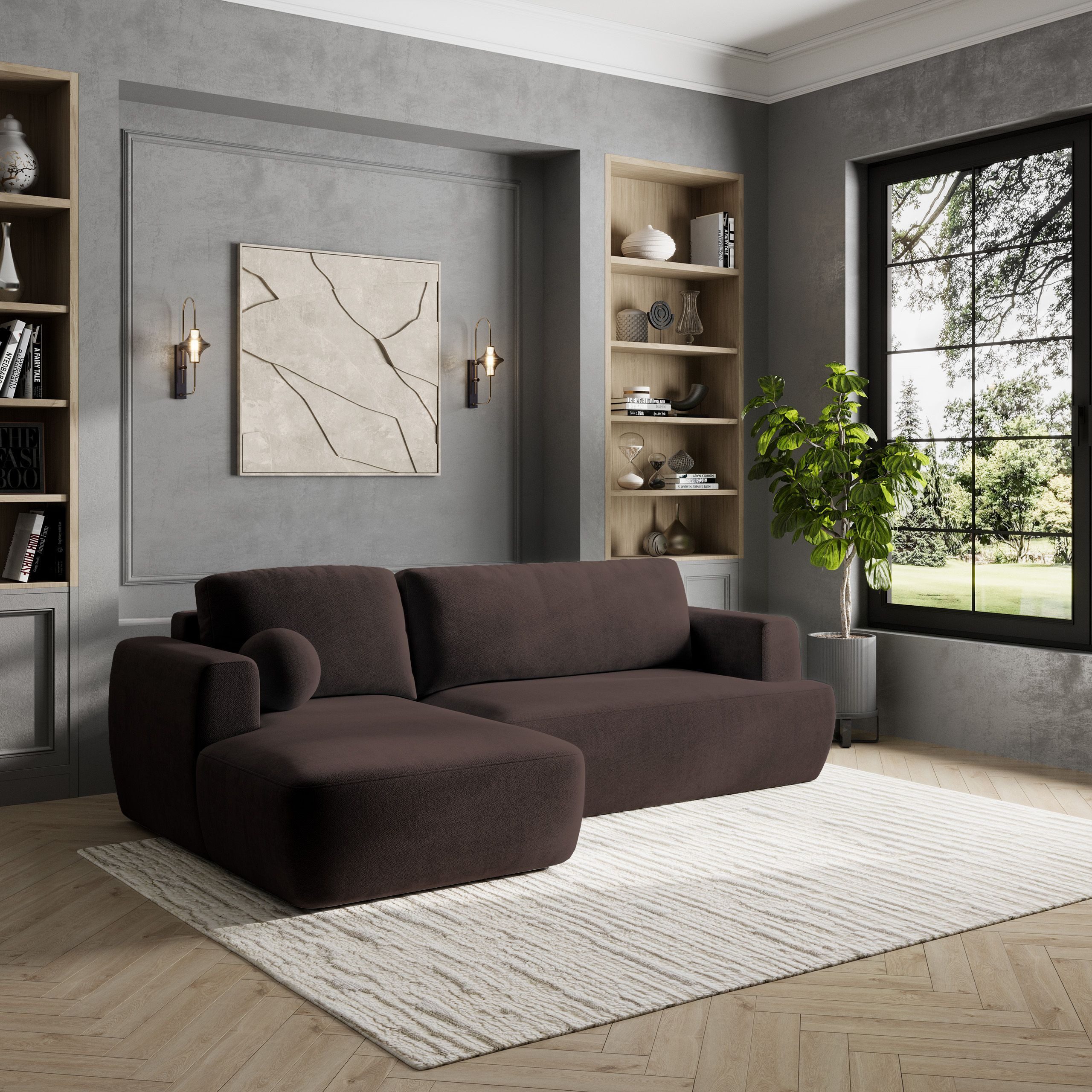 Masseno Ecksofa SENTI mit Schlaffunktion L-Form, günstig online kaufen