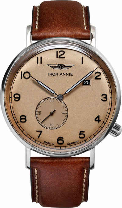 IRON ANNIE Quarzuhr Amazonas Impression, 5934-3, Armbanduhr, Herrenuhr, Datum, Made in Germany