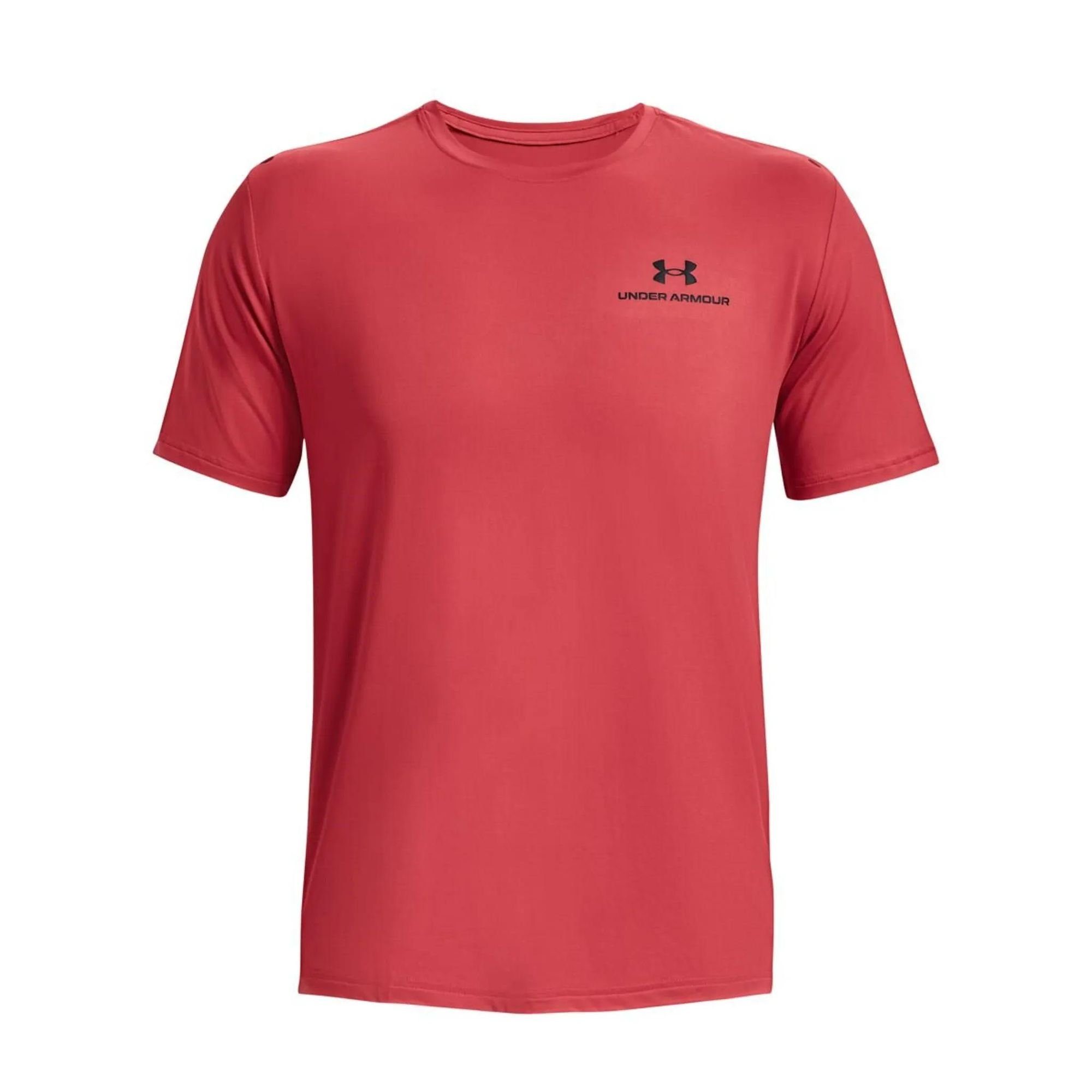 Herren T-Shirt Armour® Rot Under Kurzarm Rush Energy T-shirt