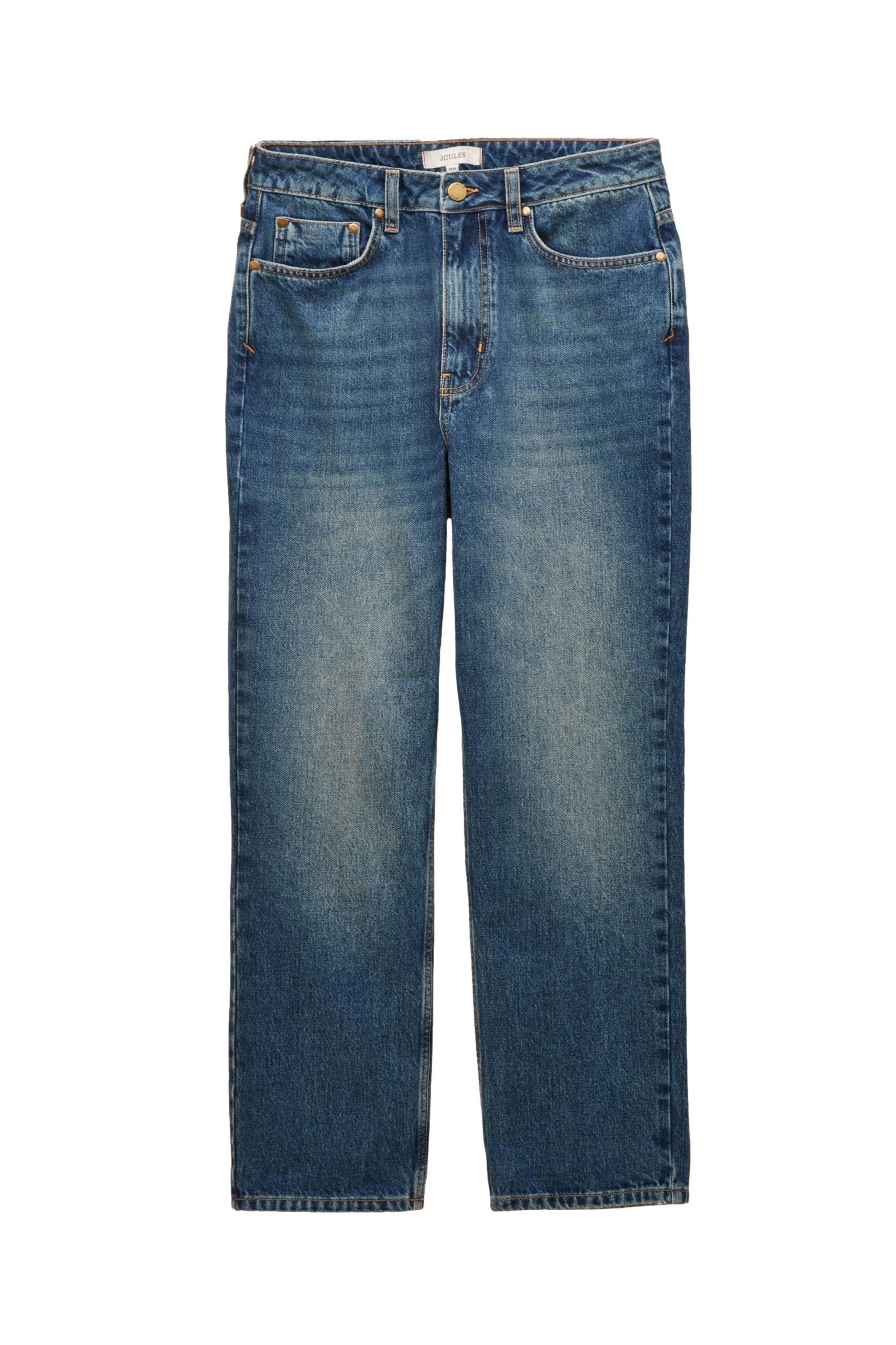Tom Joule Straight-Jeans Joules Hochbund-Jeans mit geradem Bein (1-tlg)