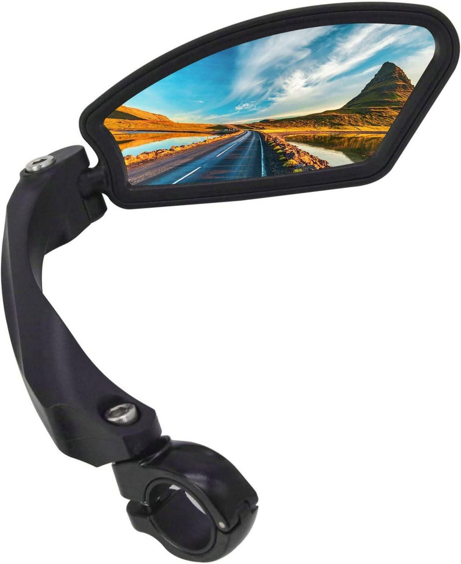 Fahrradständer Fahrradspiegel Rückspiegel HD Edelstahl Spiegel Generation 2.0 Rechts