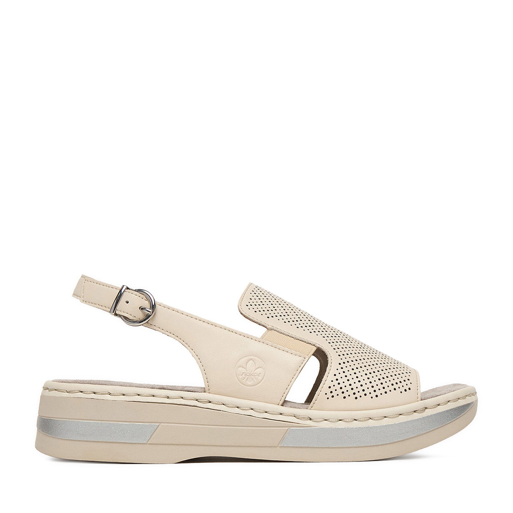 Rieker Rieker Damen-Sandalen Creme V5951-60 Sandale