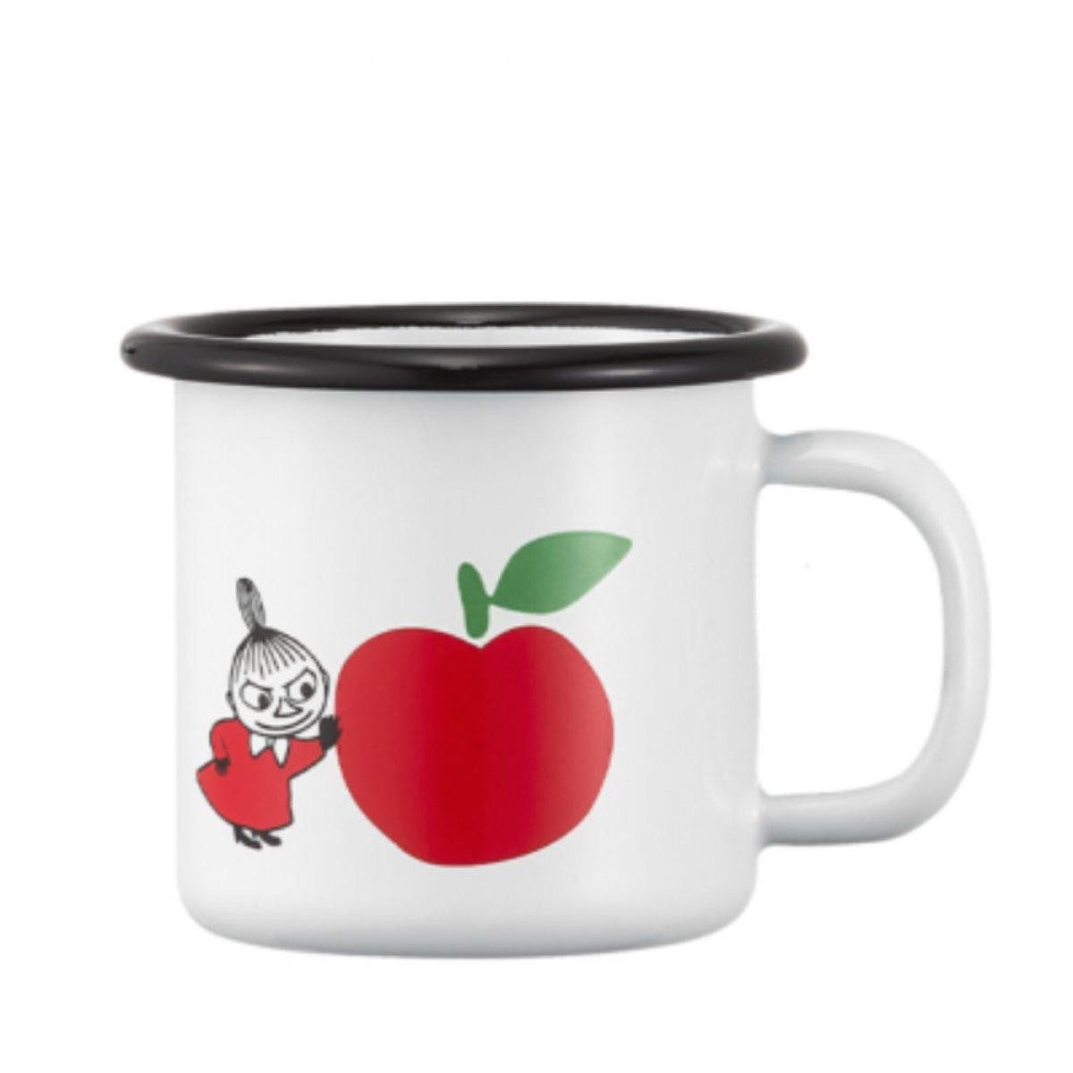 Muurla Kindergeschirr-Set Tasse Mumins Joyful Apples (150 ml)