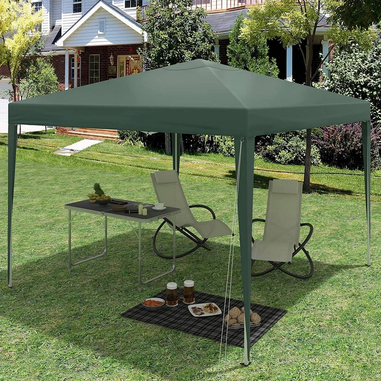 Woltu Faltpavillon, Pop-Up Pavillon aus Oxford günstig online kaufen