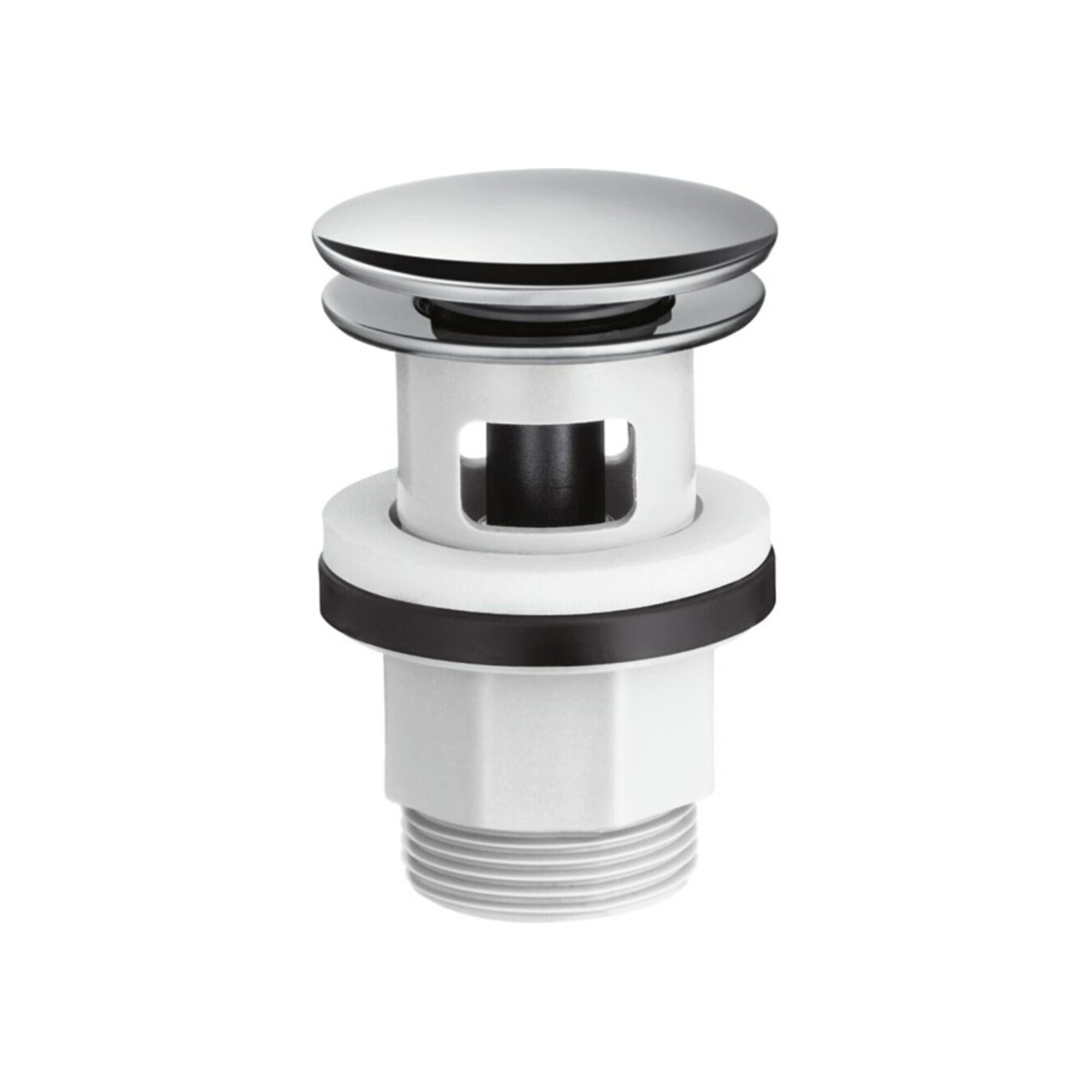 hansgrohe Ablaufgarnitur hansgrohe Ablaufgarnitur Push-op, f WT- und Bidetmischer, chrom