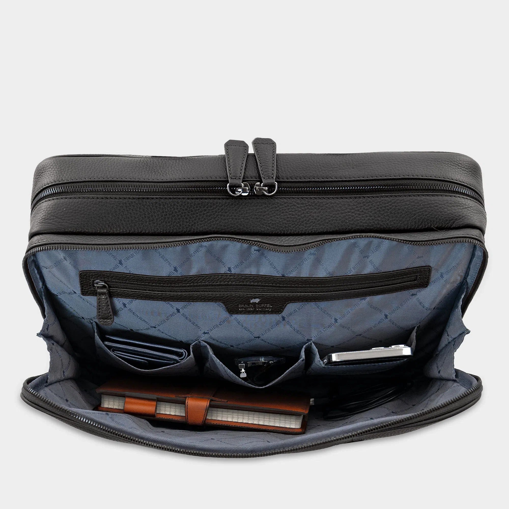 Braun Büffel Laptoptasche THEO Businesstasche L schwarz