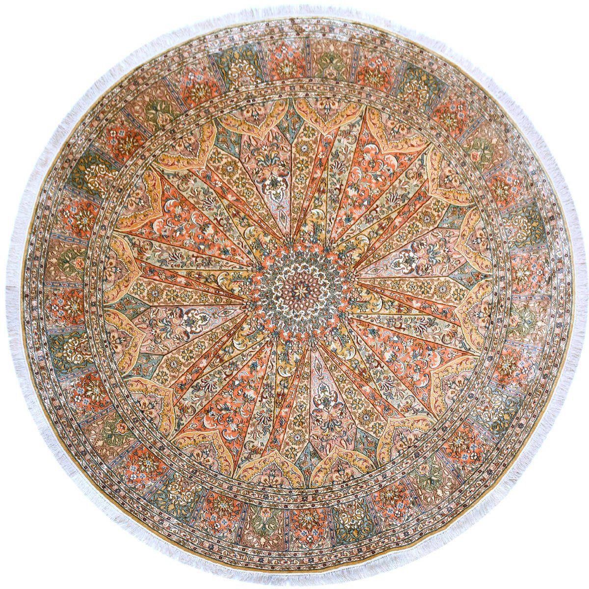 Seidenteppich GUMAKH 12280 von KAYOOM - von oben