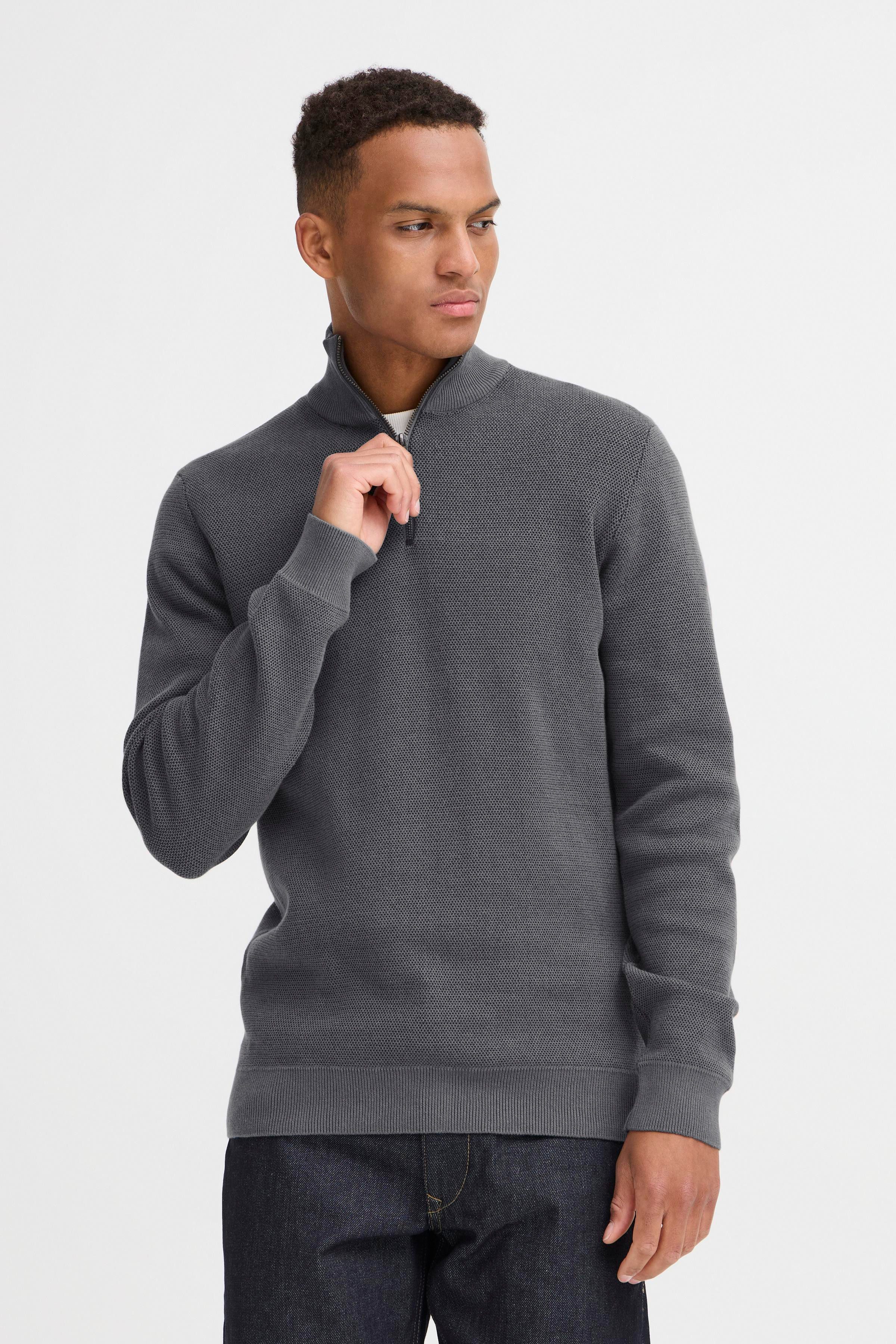 Blend Stehkragenpullover BHBAAL HALF ZIPP KNIT günstig online kaufen