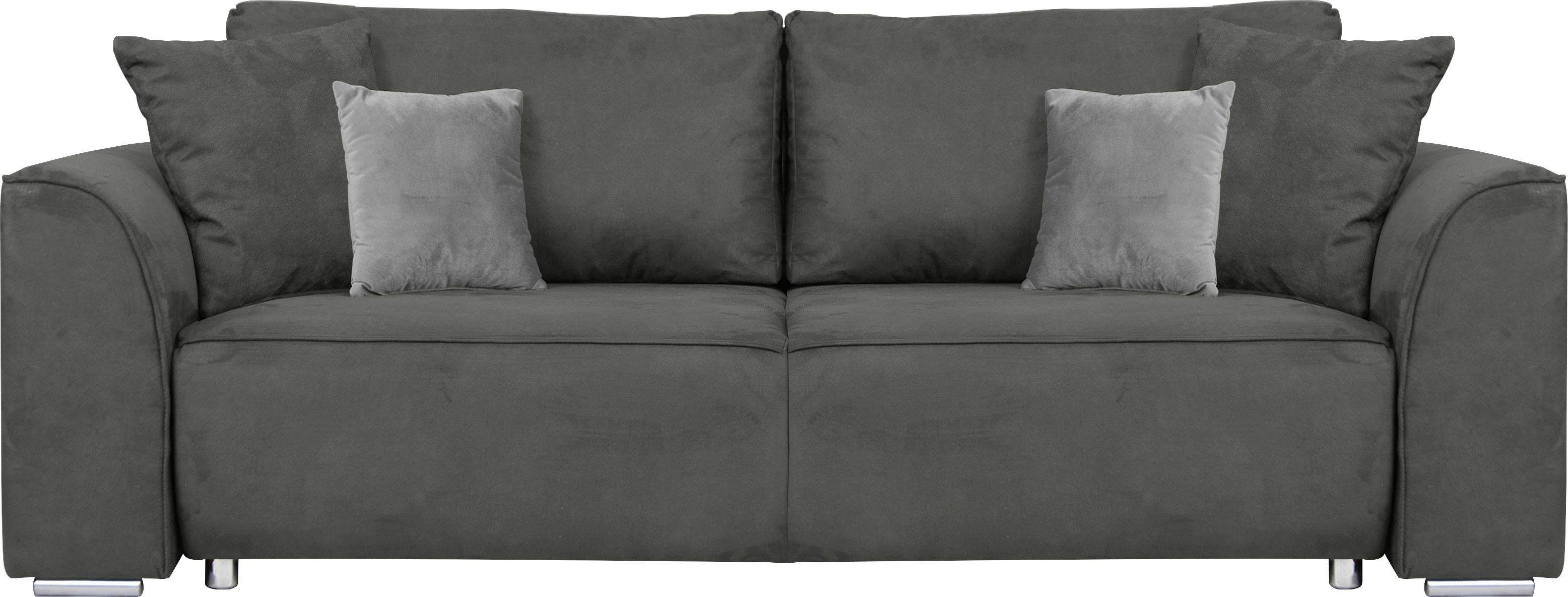 INOSIGN 3-Sitzer Beatrice Schlafsofa, wahlweise auch mit Bettfunktion und B günstig online kaufen