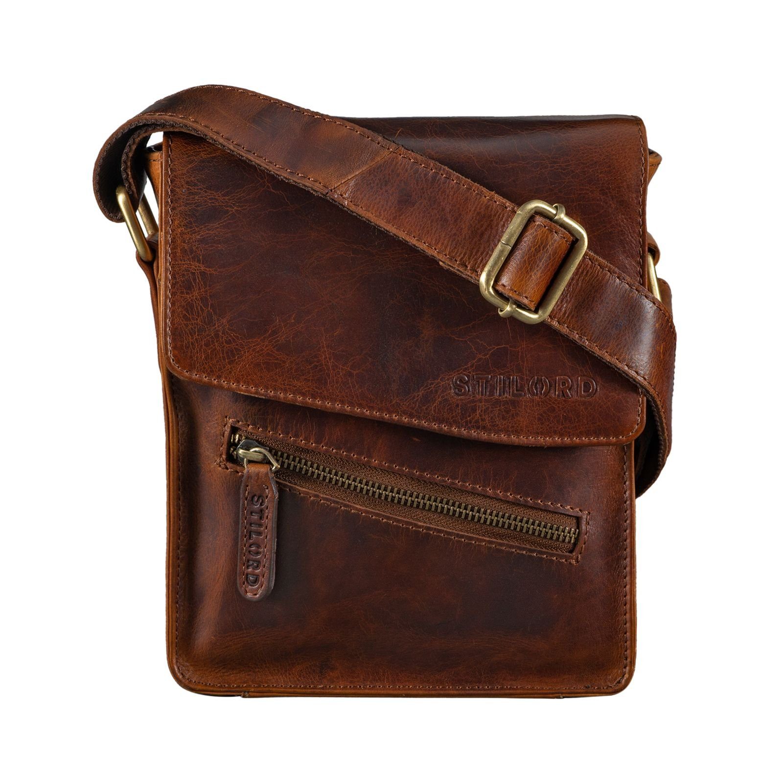 STILORD Schultertasche "Steve" Kleine Herren Tasche Leder günstig online kaufen