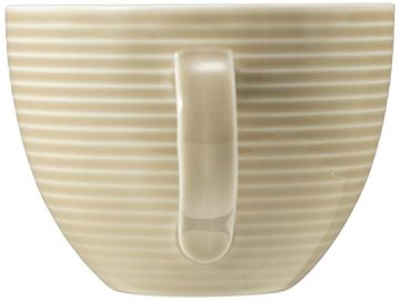 Seltmann Weiden Tasse Beat Sandbeige uni Kaffeeobertasse 0,26 l, Porzellan