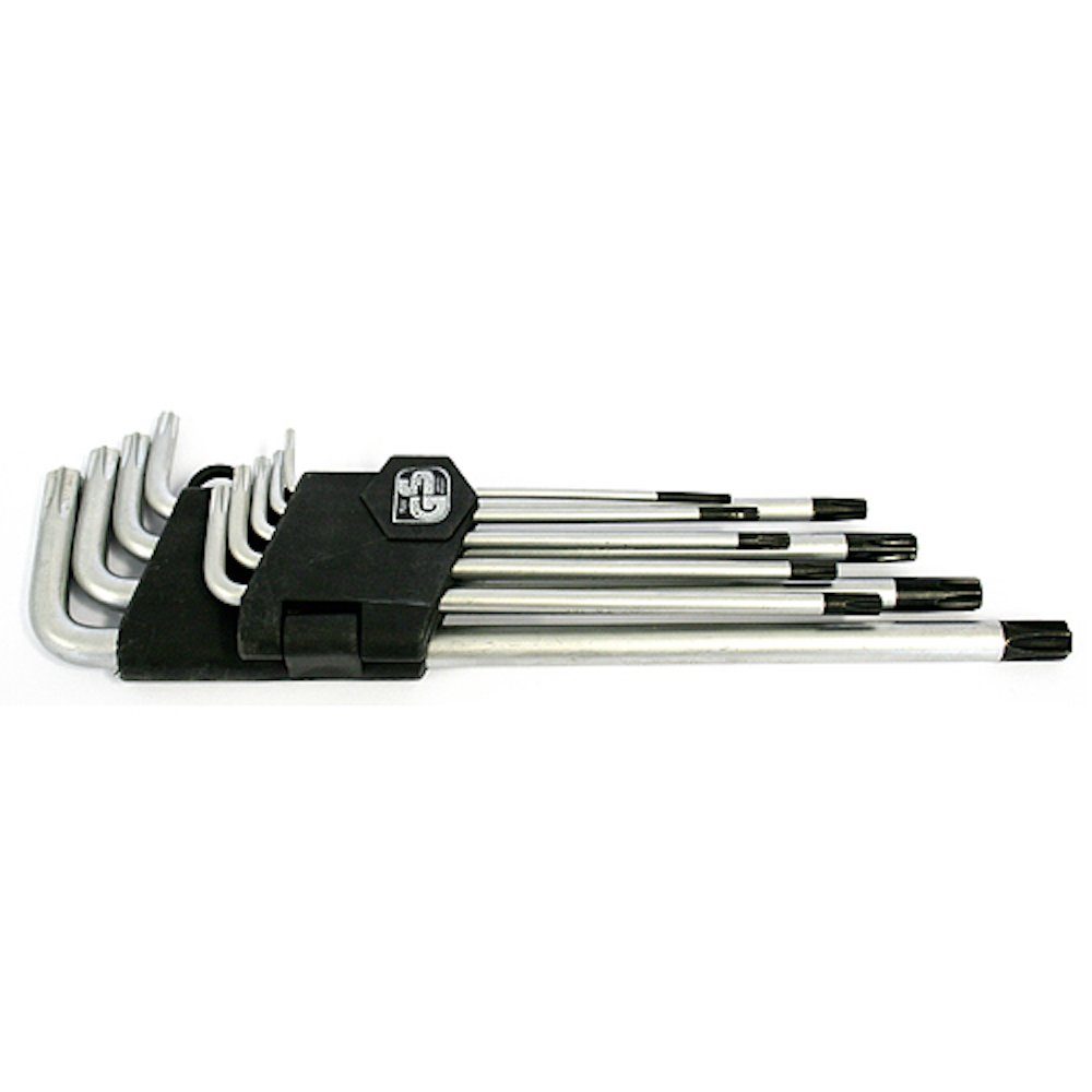 PROREGAL® Steckschlüssel Torxschlüssel 9 Stück, T10-T50mm