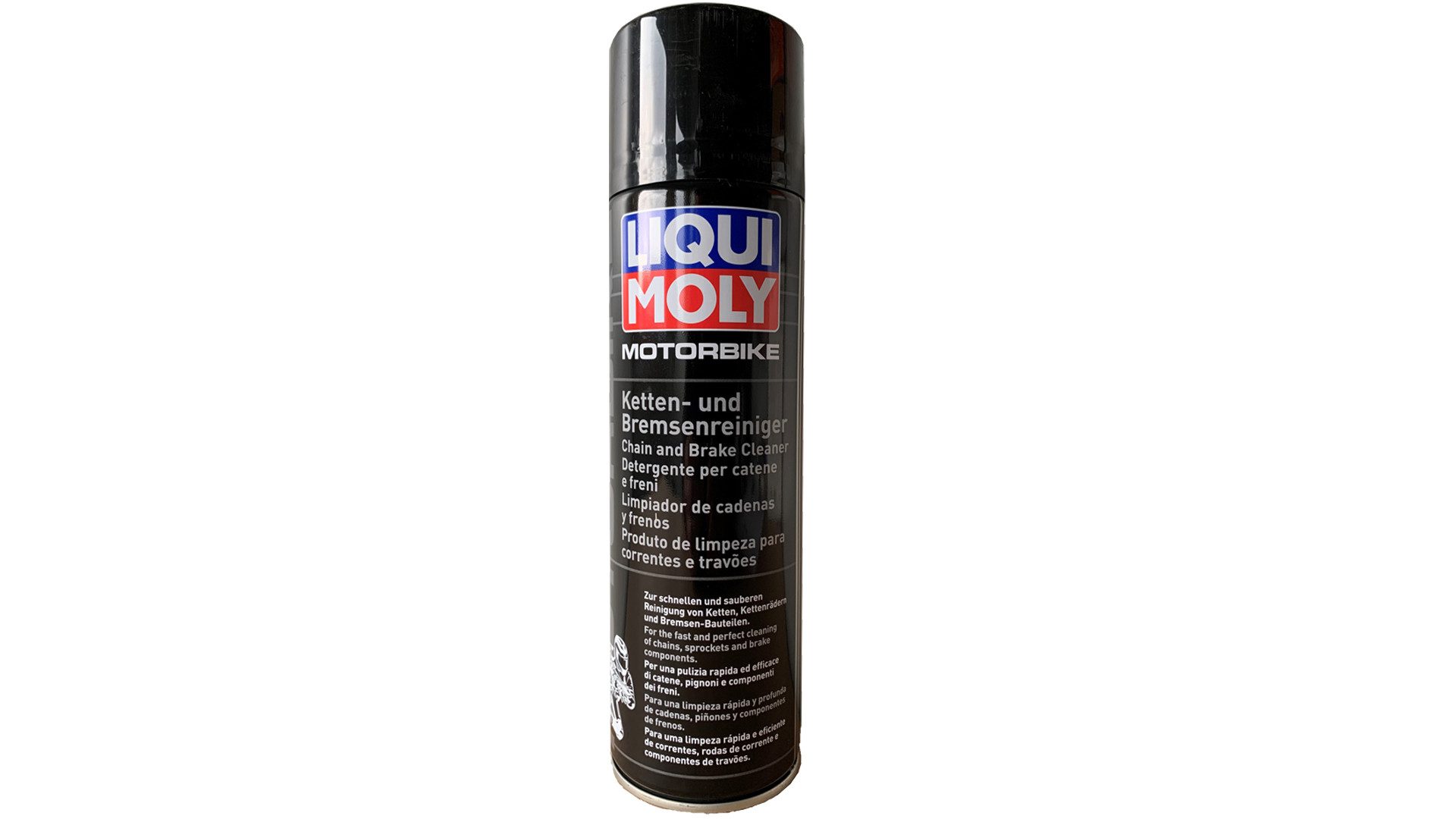 Liqui Moly Motorrad-Additiv Liqui Moly Motorbike Ketten- und Bremsenreiniger Art.1602, 0.4 l, (1-St)