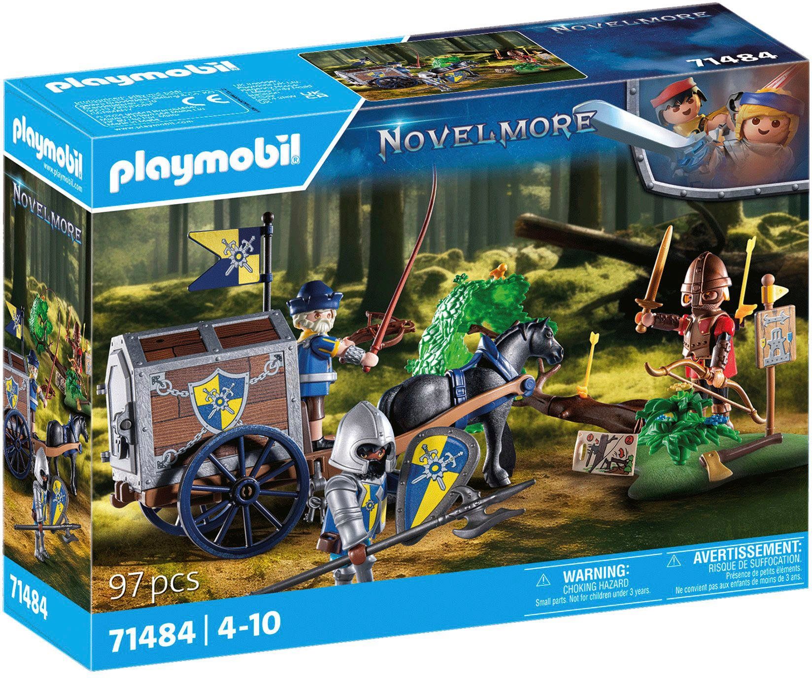 Playmobil® Überfall auf Transportwagen (71484), Novelmore Konstruktions-Spi günstig online kaufen